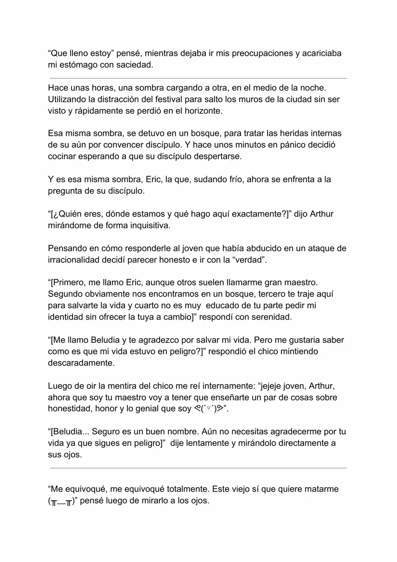 Mi No Confiable Maestro (Novela) - Capítulo 11 - Página 2 - LectorTMOo