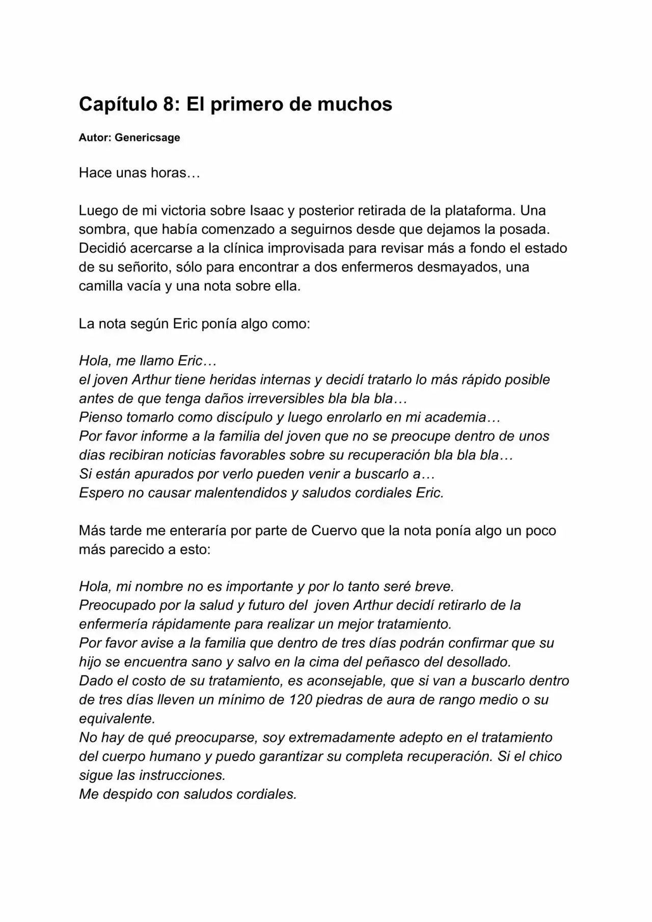 Mi No Confiable Maestro (Novela) - Capítulo 12 - Página 1 - LectorTMOo