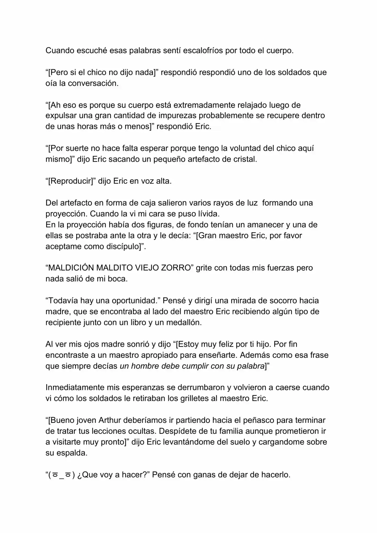 Mi No Confiable Maestro (Novela) - Capítulo 15 - Página 6 - LectorTMOo