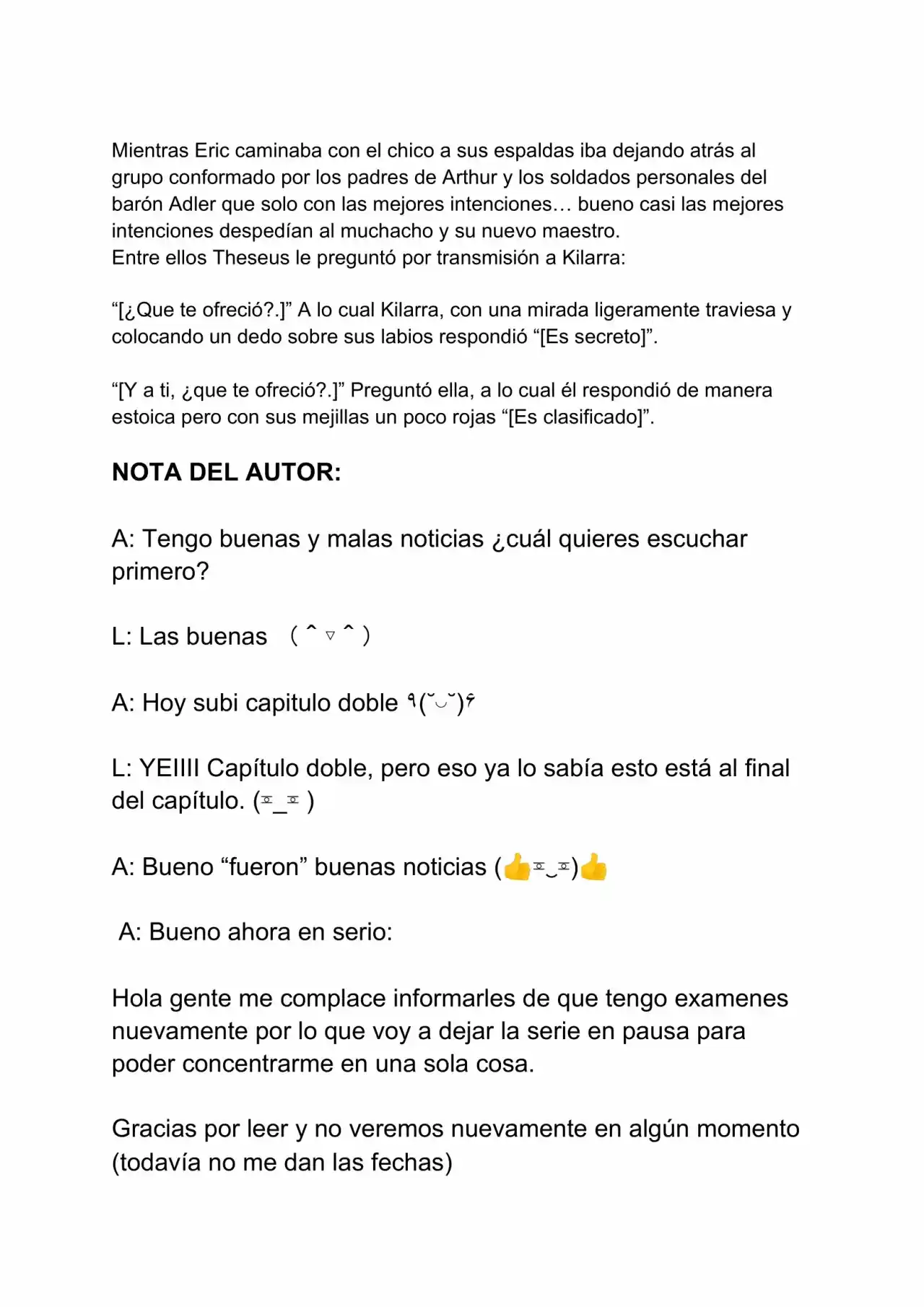 Mi No Confiable Maestro (Novela) - Capítulo 15 - Página 7 - LectorTMOo