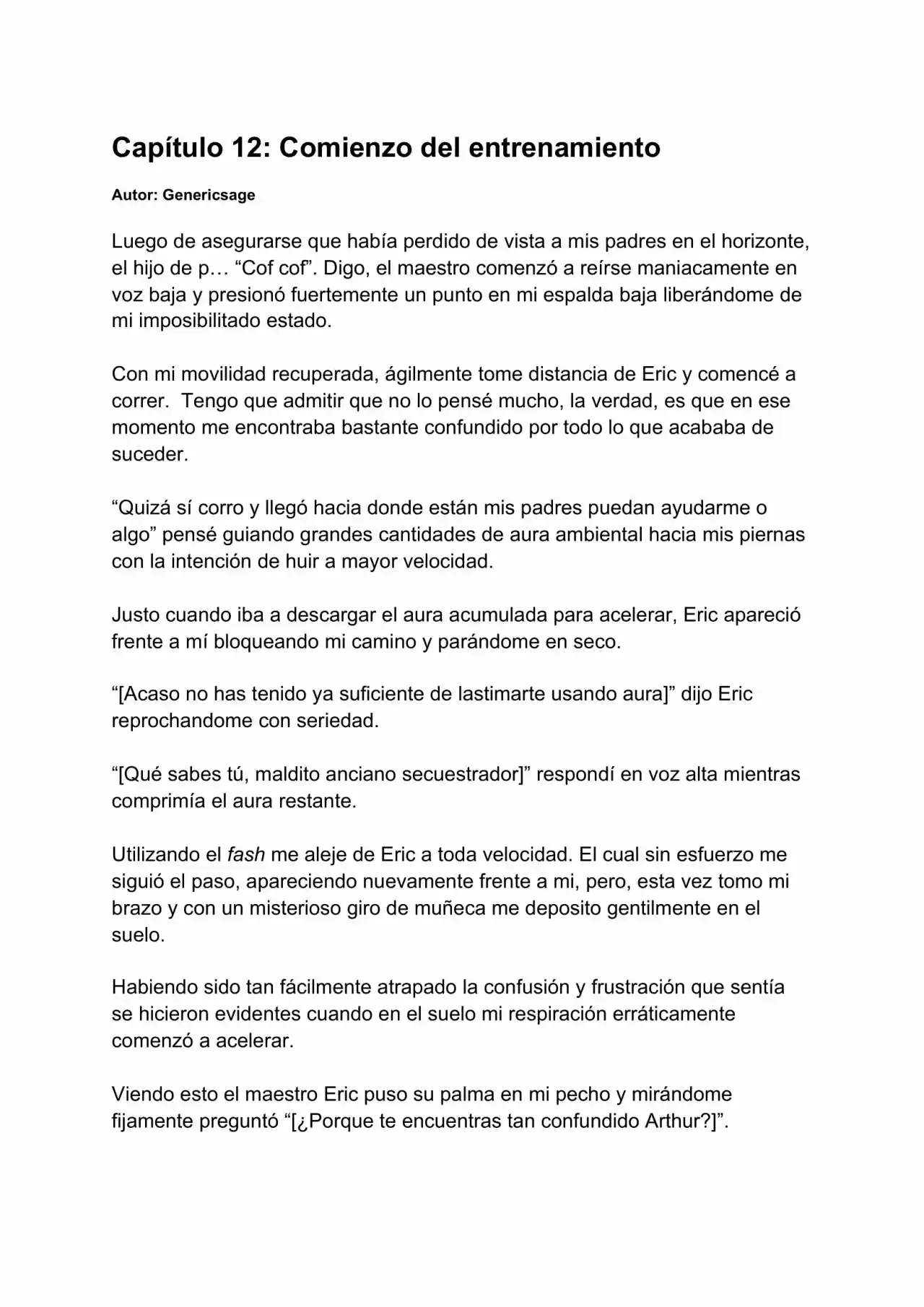 Mi No Confiable Maestro (Novela) - Capítulo 16 - Página 1 - LectorTMOo