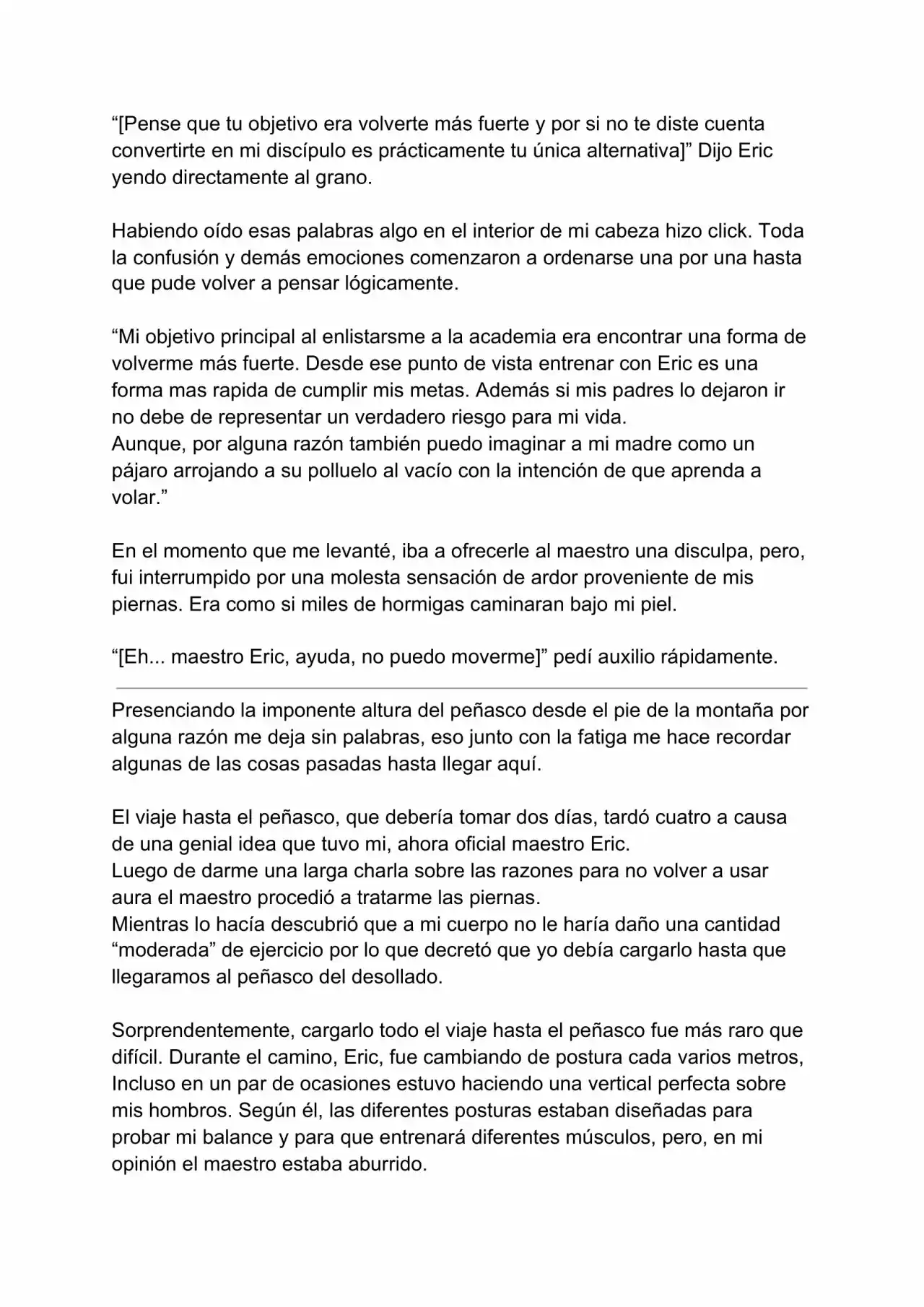 Mi No Confiable Maestro (Novela) - Capítulo 16 - Página 2 - LectorTMOo