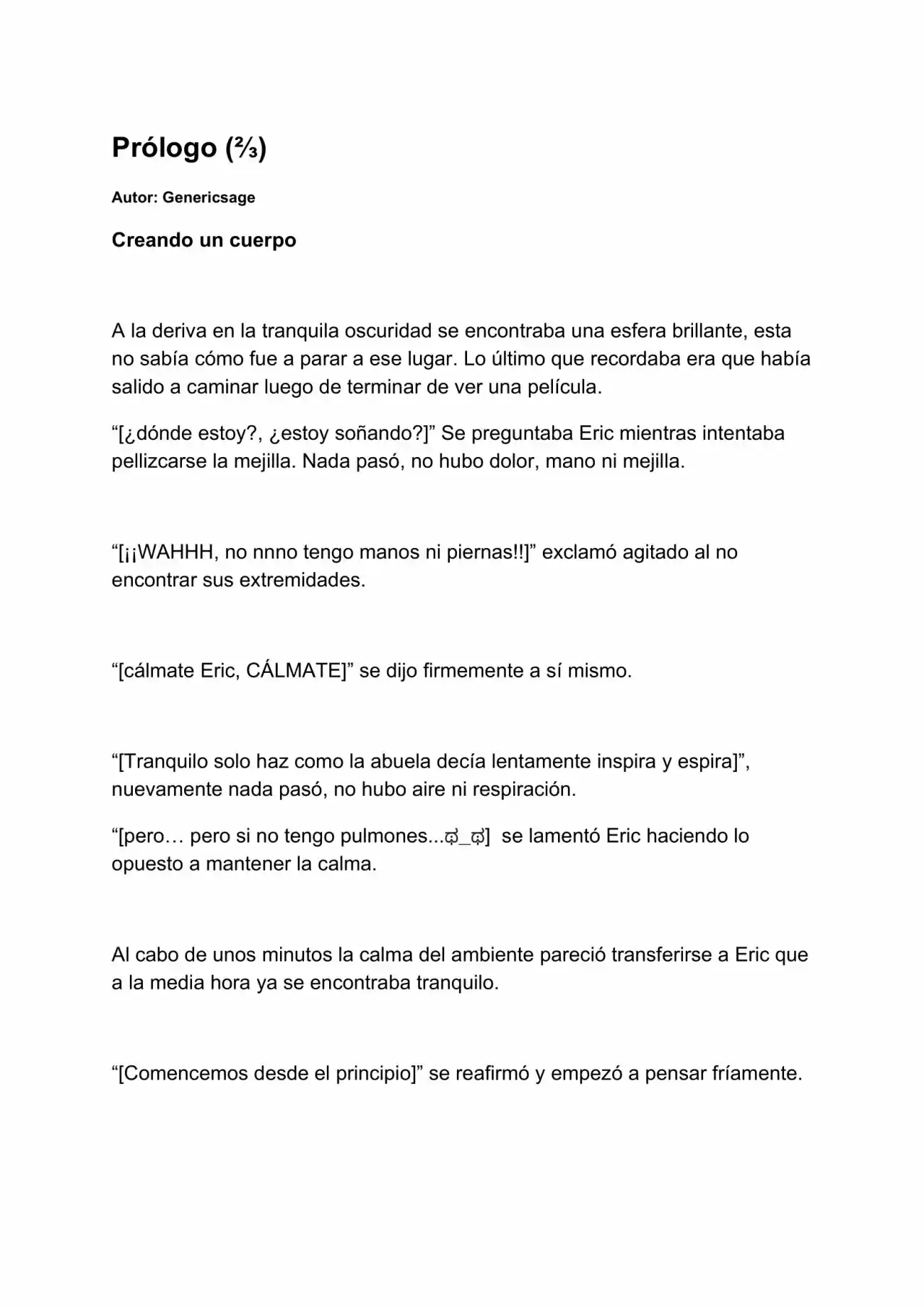 Mi No Confiable Maestro (Novela) - Capítulo 2 - Página 1 - LectorTMOo