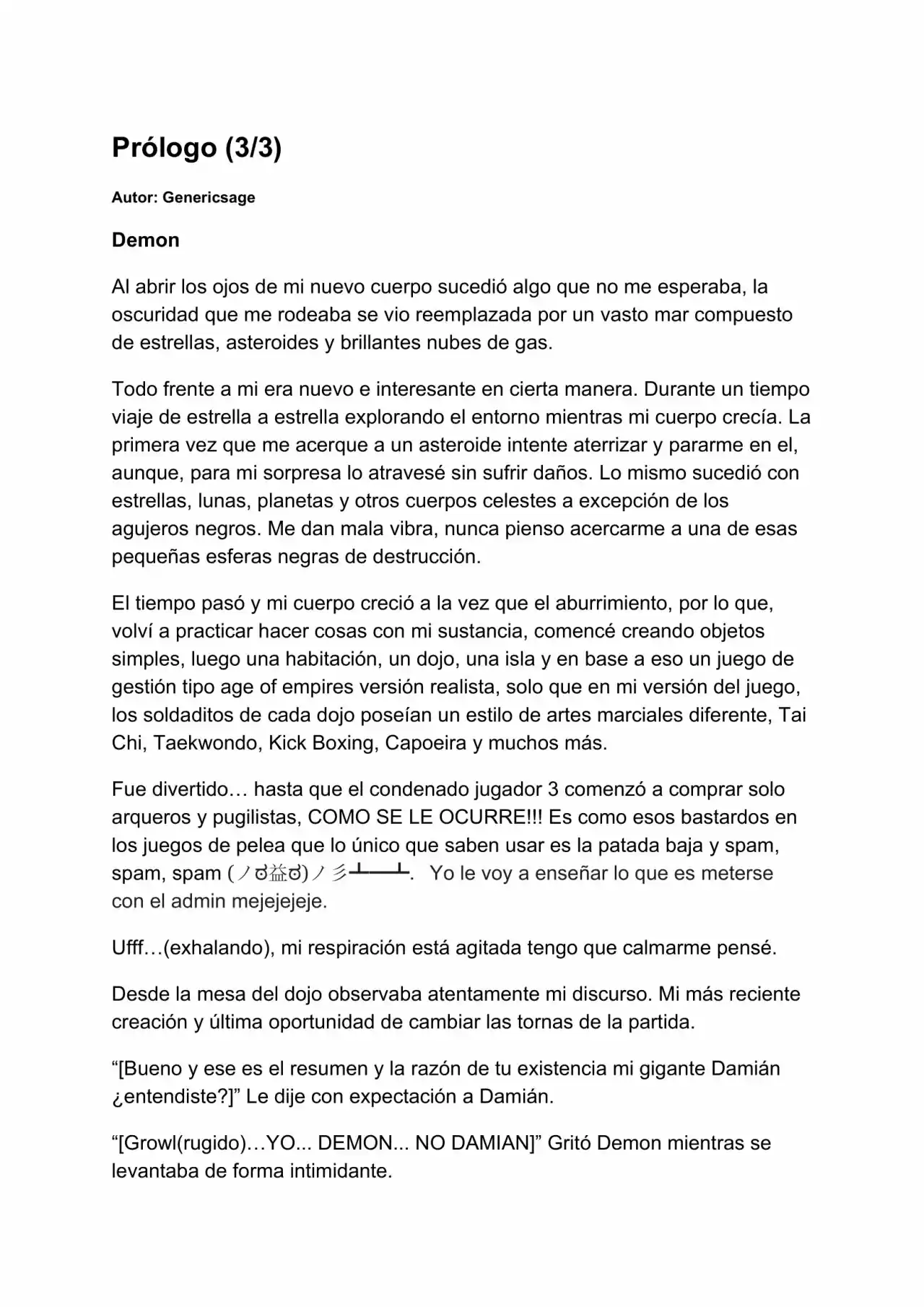 Mi No Confiable Maestro (Novela) - Capítulo 3 - Página 1 - LectorTMOo