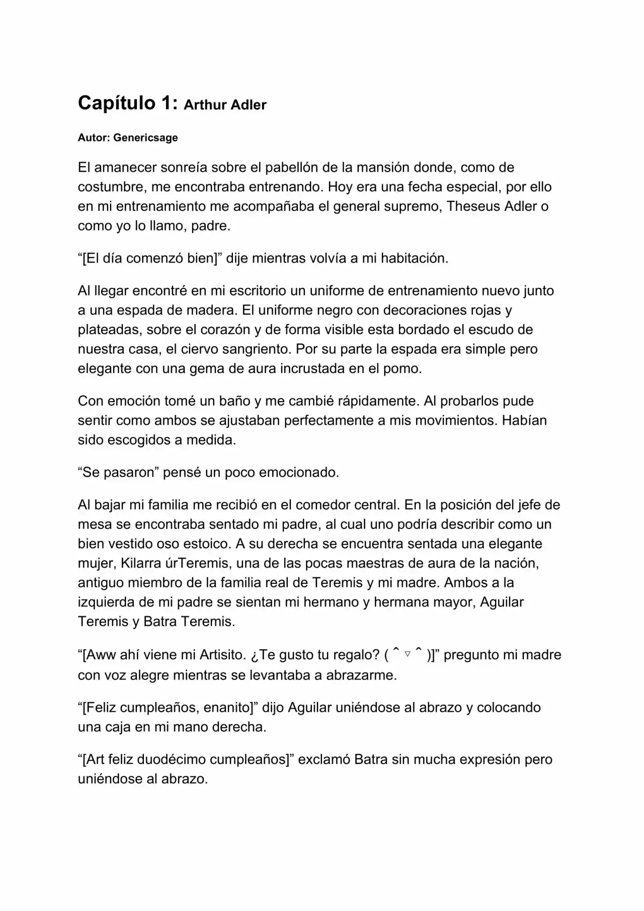 Mi No Confiable Maestro (Novela) - Capítulo 4 - Página 1 - LectorTMOo