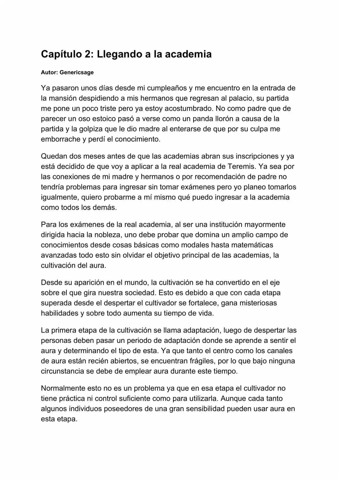 Mi No Confiable Maestro (Novela) - Capítulo 5 - Página 1 - LectorTMOo