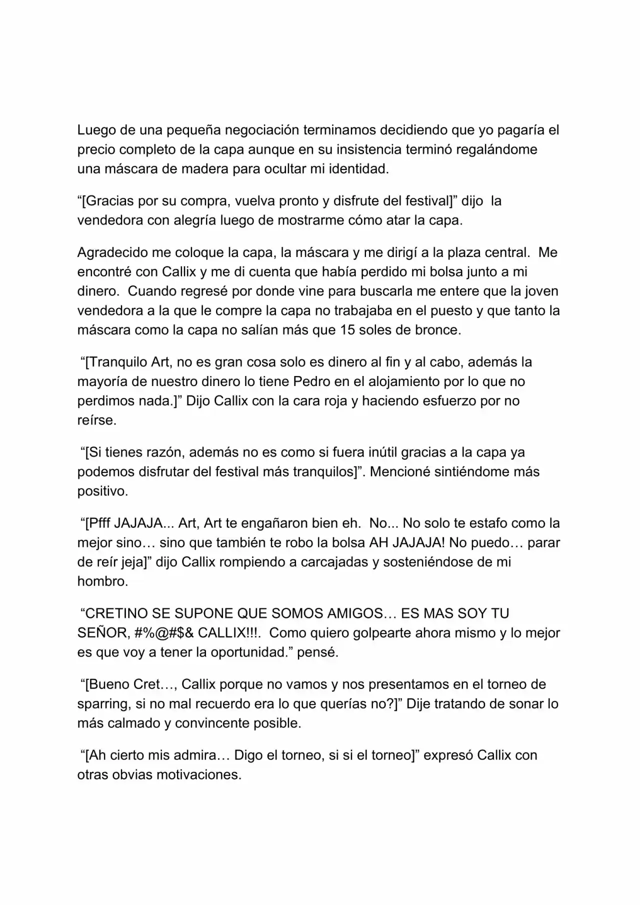 Mi No Confiable Maestro (Novela) - Capítulo 7 - Página 2 - LectorTMOo