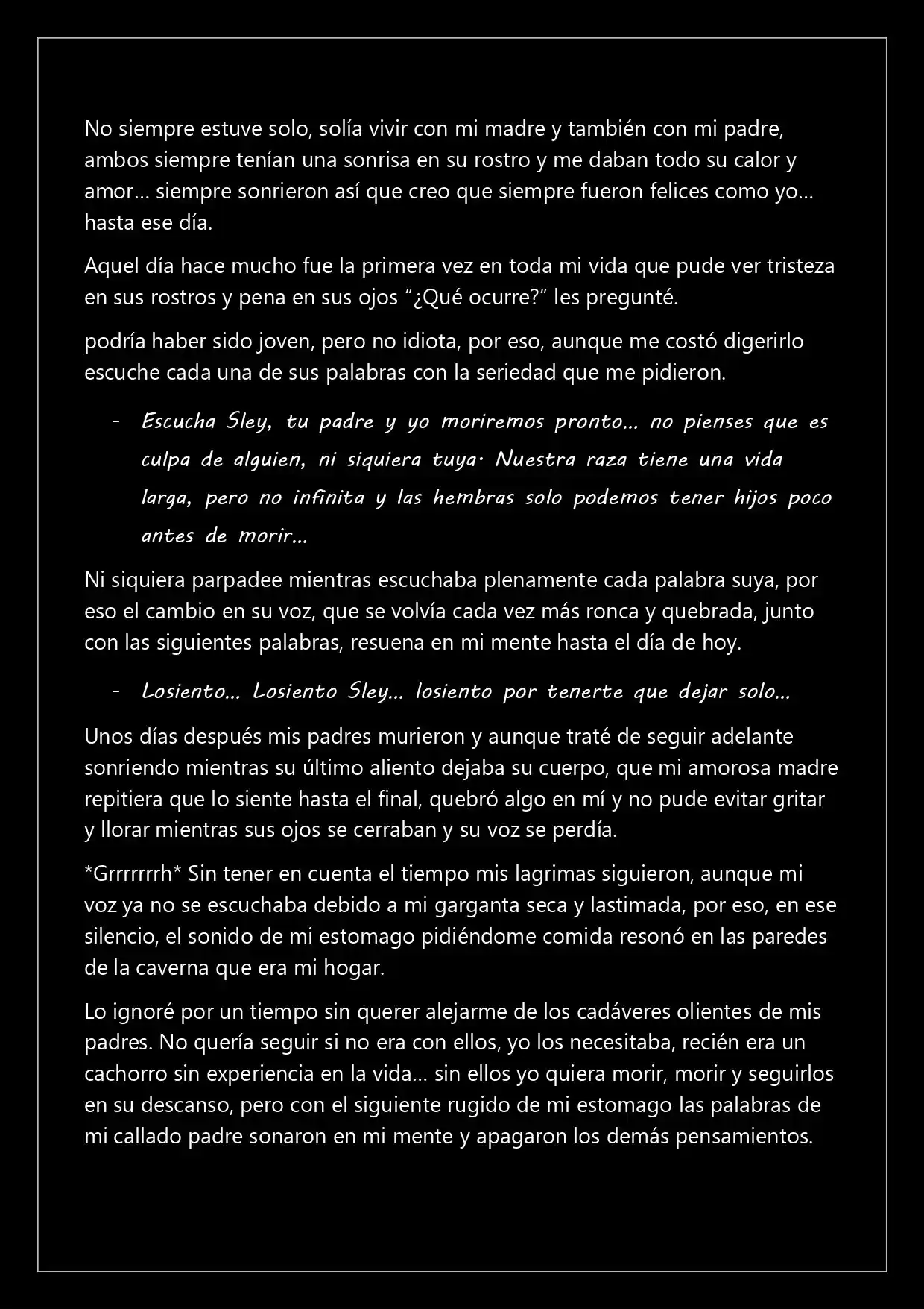 Mi Nombre Es Astrall, Ayúdame A Ser Dios (Novela) - Capítulo - Página 1 - LectorTMOo