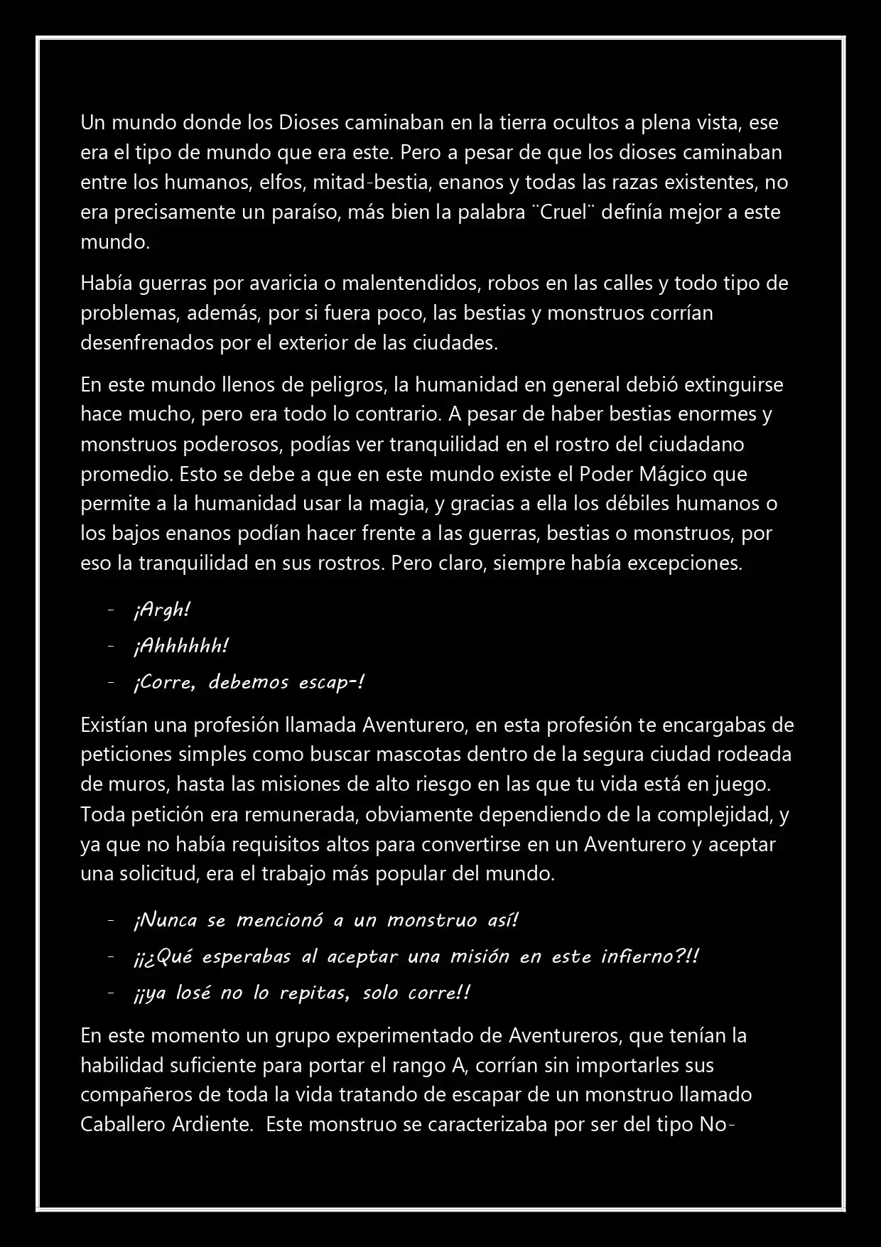 Mi Nombre Es Astrall, Ayúdame A Ser Dios (Novela) - Capítulo 1 - Página 1 - LectorTMOo