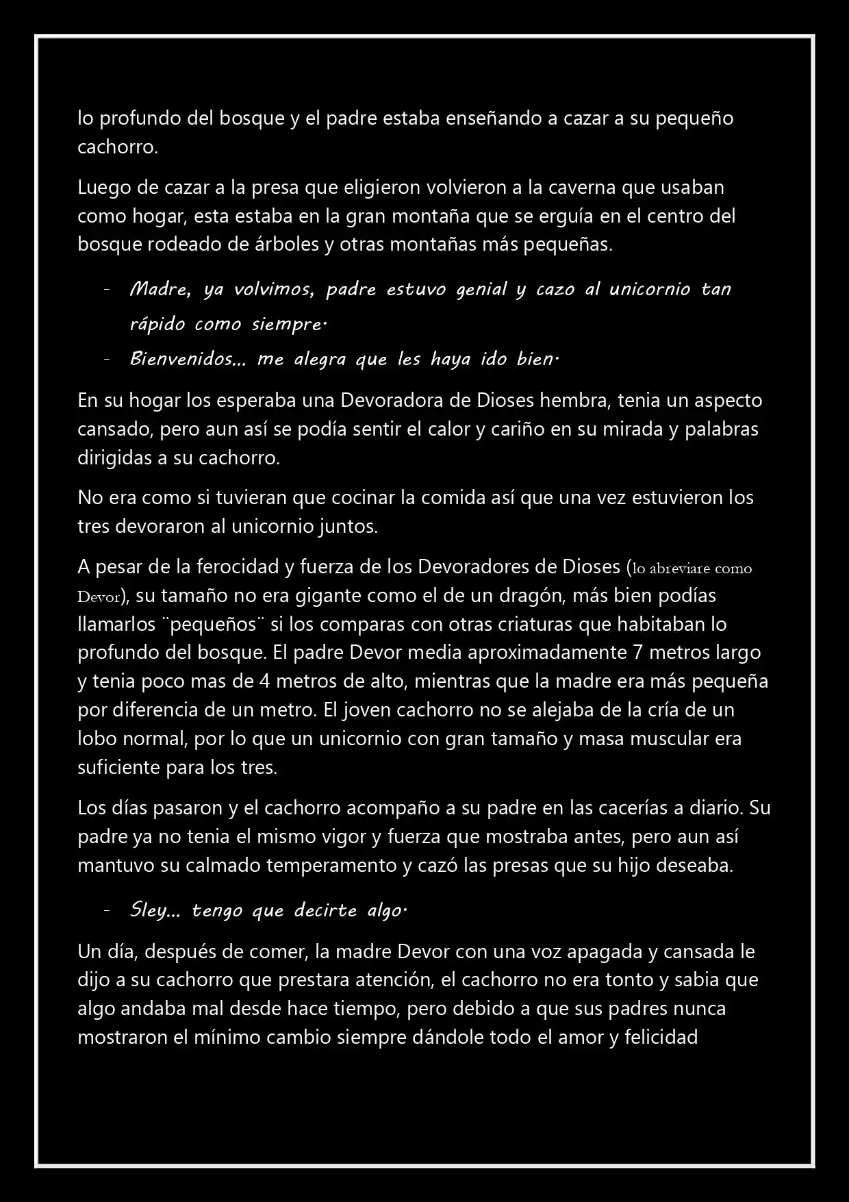 Mi Nombre Es Astrall, Ayúdame A Ser Dios (Novela) - Capítulo 1 - Página 3 - LectorTMOo