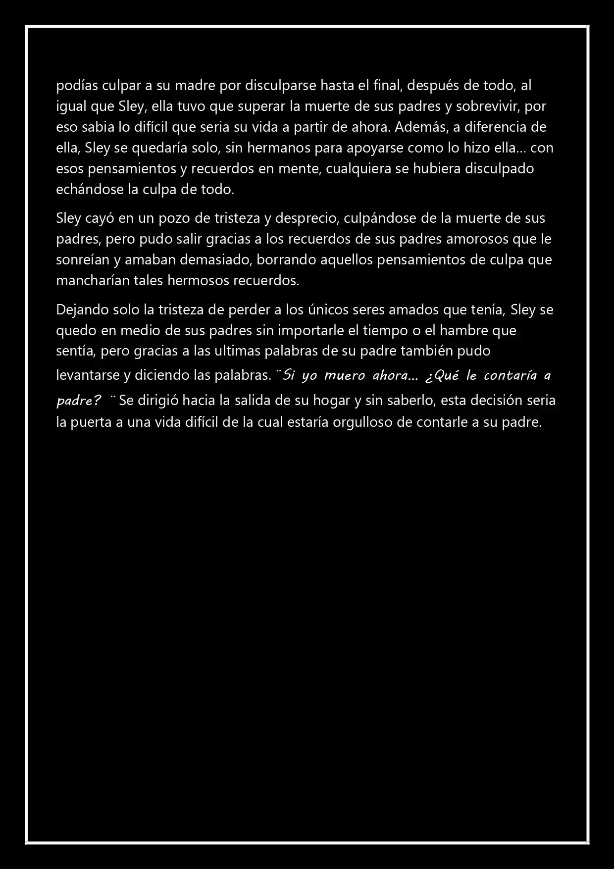 Mi Nombre Es Astrall, Ayúdame A Ser Dios (Novela) - Capítulo 1 - Página 6 - LectorTMOo