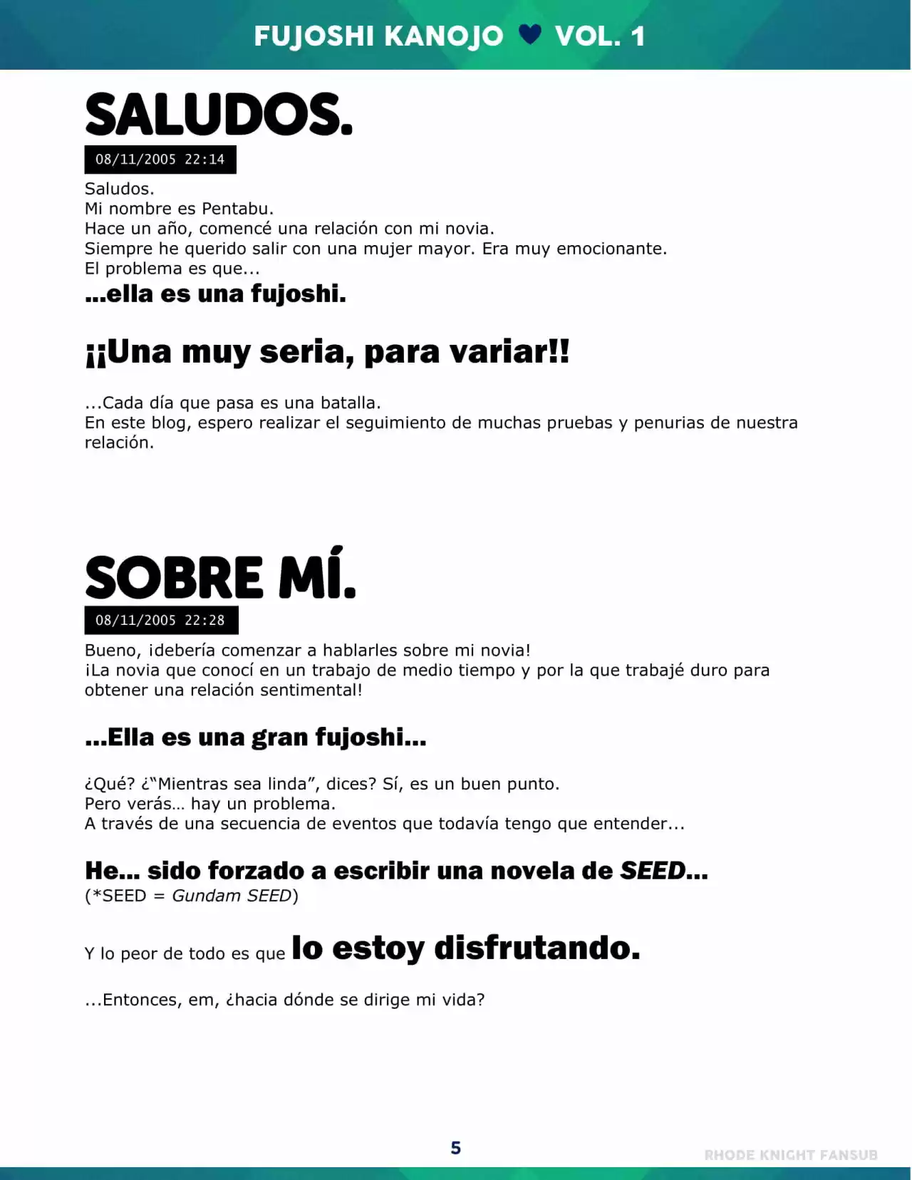 Mi Novia Es Una Princesa Mitad Caballo Mitad Pez - Capítulo 1 - Página 5 - LectorTMOo