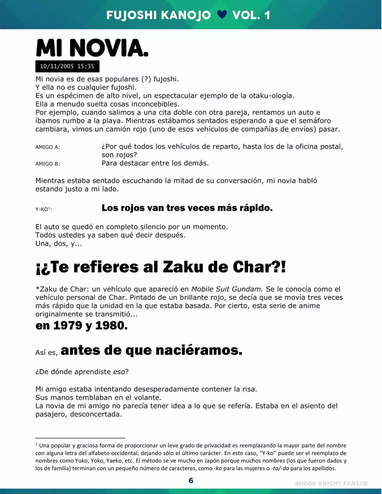 Mi Novia Es Una Princesa Mitad Caballo Mitad Pez - Capítulo 1 - Página 6 - LectorTMOo