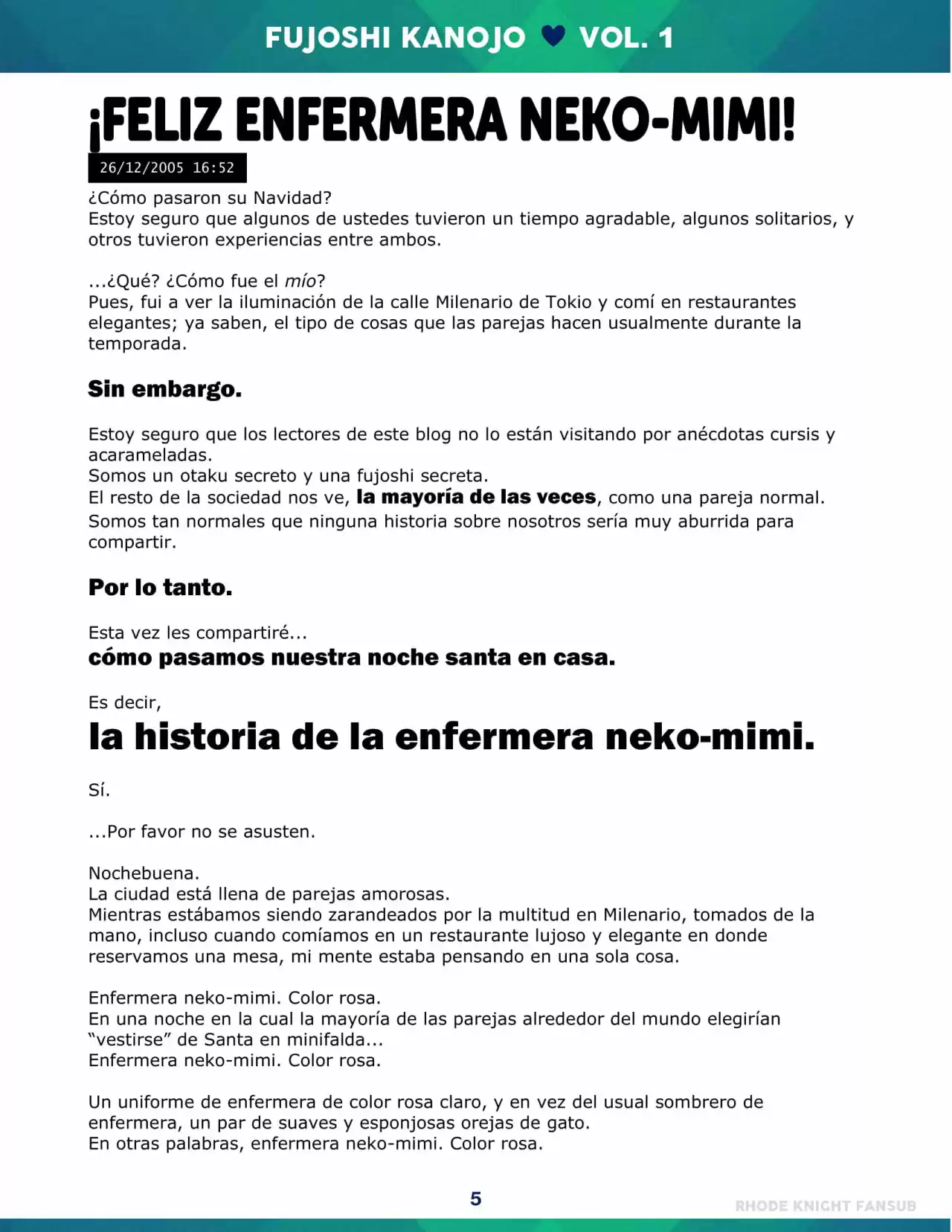 Mi Novia Es Una Princesa Mitad Caballo Mitad Pez - Capítulo 11 - Página 5 - LectorTMOo