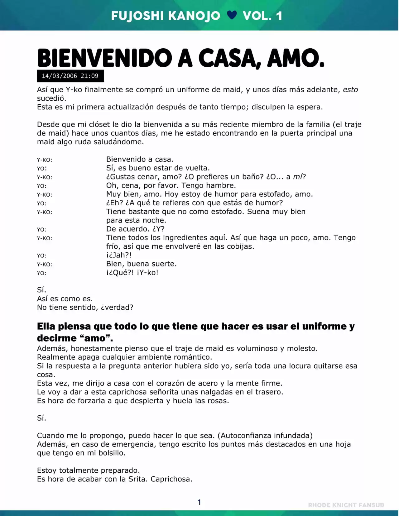Mi Novia Es Una Princesa Mitad Caballo Mitad Pez - Capítulo 16 - Página 1 - LectorTMOo