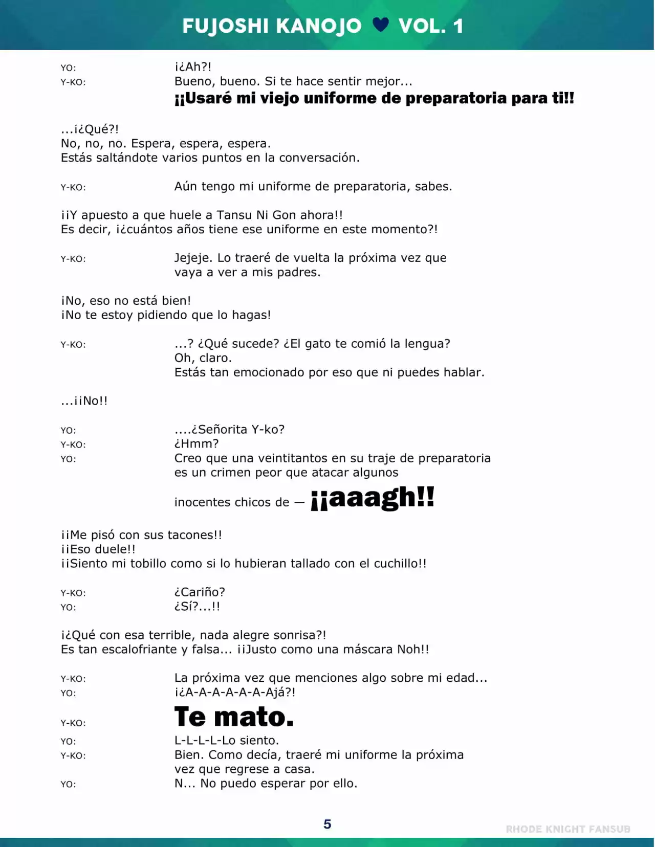 Mi Novia Es Una Princesa Mitad Caballo Mitad Pez - Capítulo 20 - Página 5 - LectorTMOo