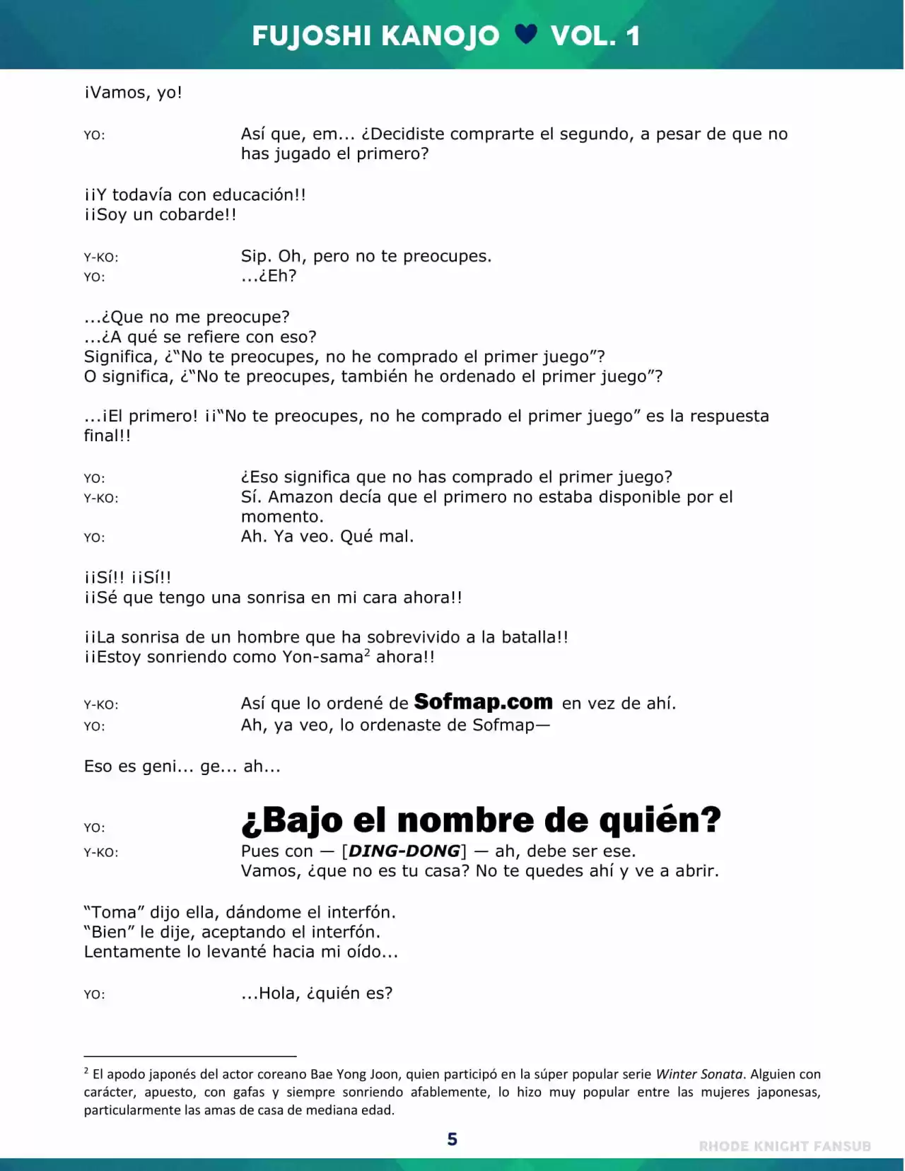 Mi Novia Es Una Princesa Mitad Caballo Mitad Pez - Capítulo 3 - Página 5 - LectorTMOo