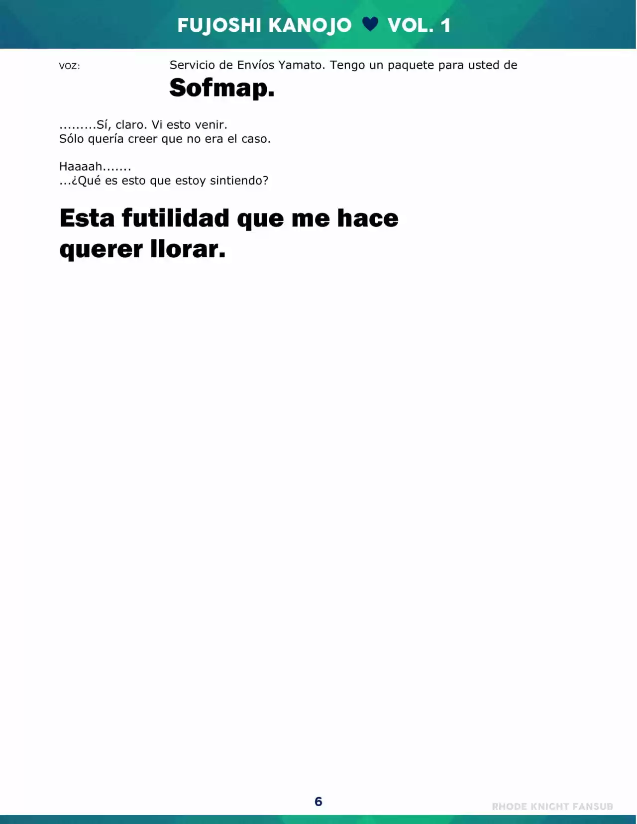 Mi Novia Es Una Princesa Mitad Caballo Mitad Pez - Capítulo 3 - Página 6 - LectorTMOo