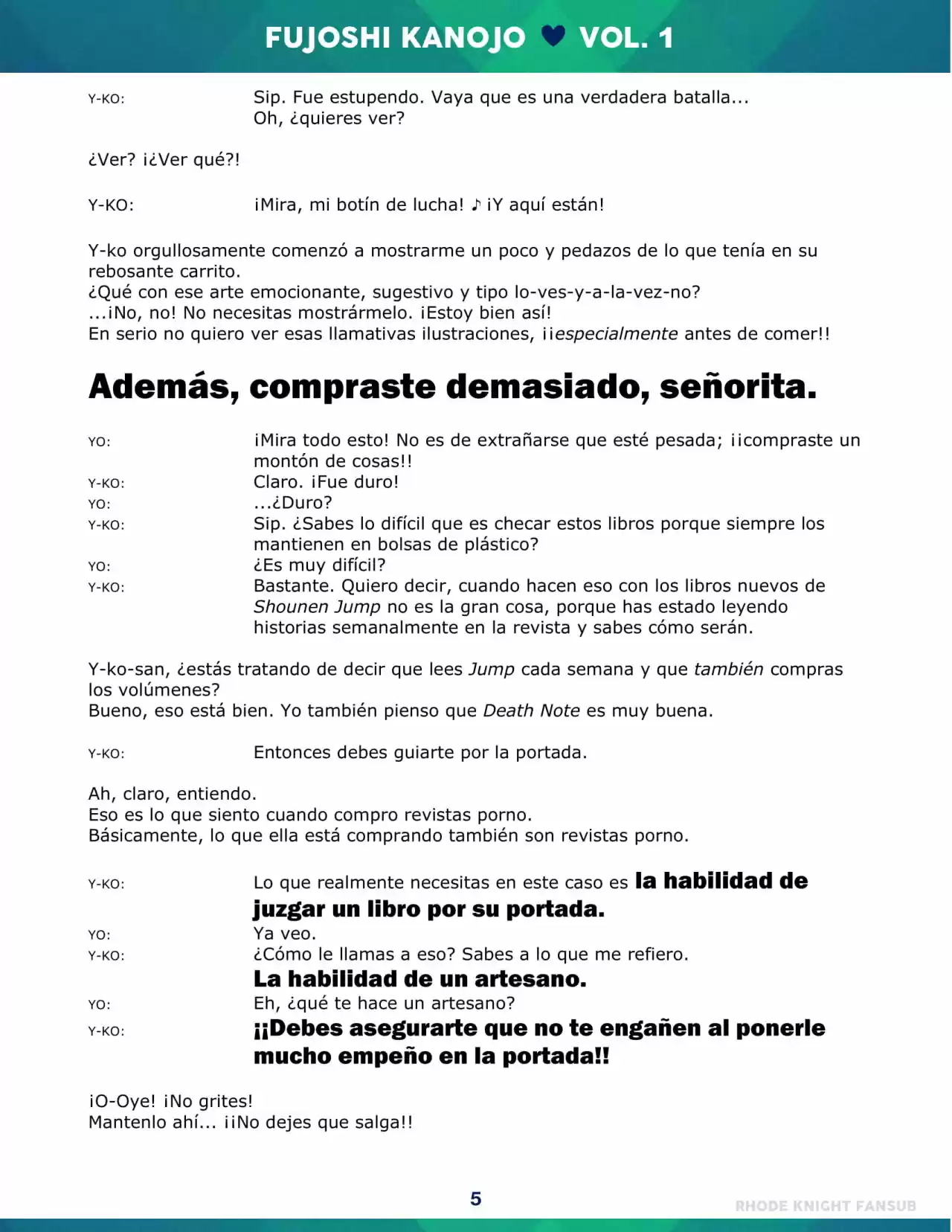 Mi Novia Es Una Princesa Mitad Caballo Mitad Pez - Capítulo 9 - Página 5 - LectorTMOo