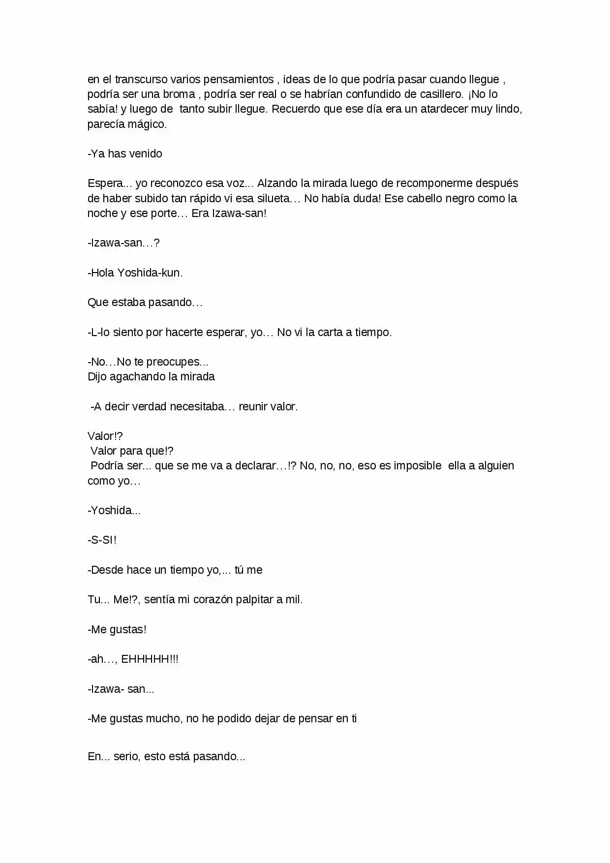 MI NOVIA ES UNA YANDERE (Novela) - Capítulo 1 - Página 3 - LectorTMOo
