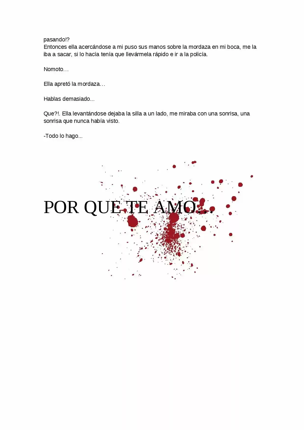 MI NOVIA ES UNA YANDERE (Novela) - Capítulo 1 - Página 6 - LectorTMOo