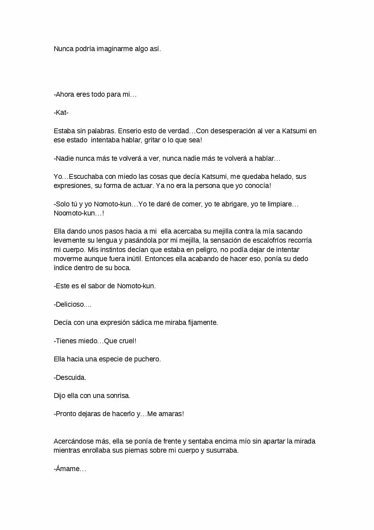 MI NOVIA ES UNA YANDERE (Novela) - Capítulo 2 - Página 2 - LectorTMOo