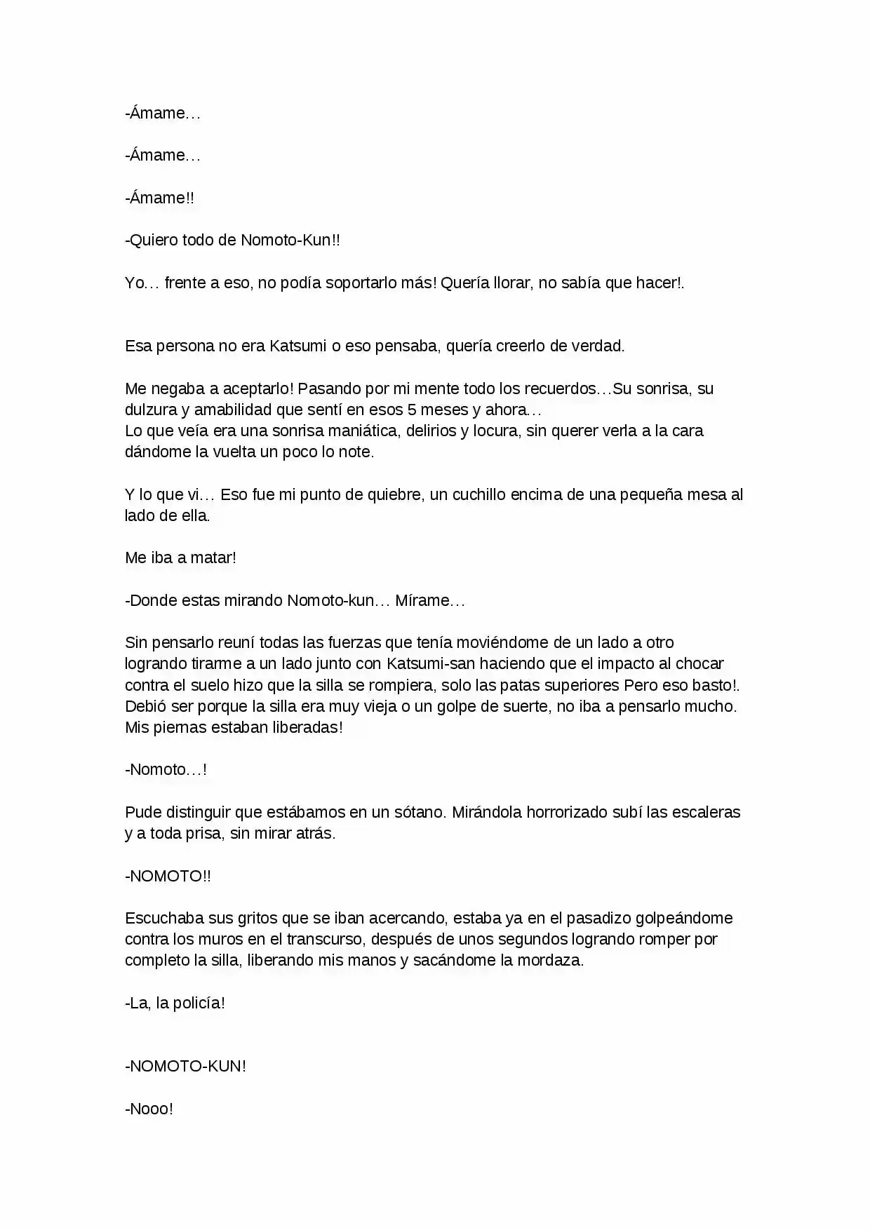 MI NOVIA ES UNA YANDERE (Novela) - Capítulo 2 - Página 3 - LectorTMOo