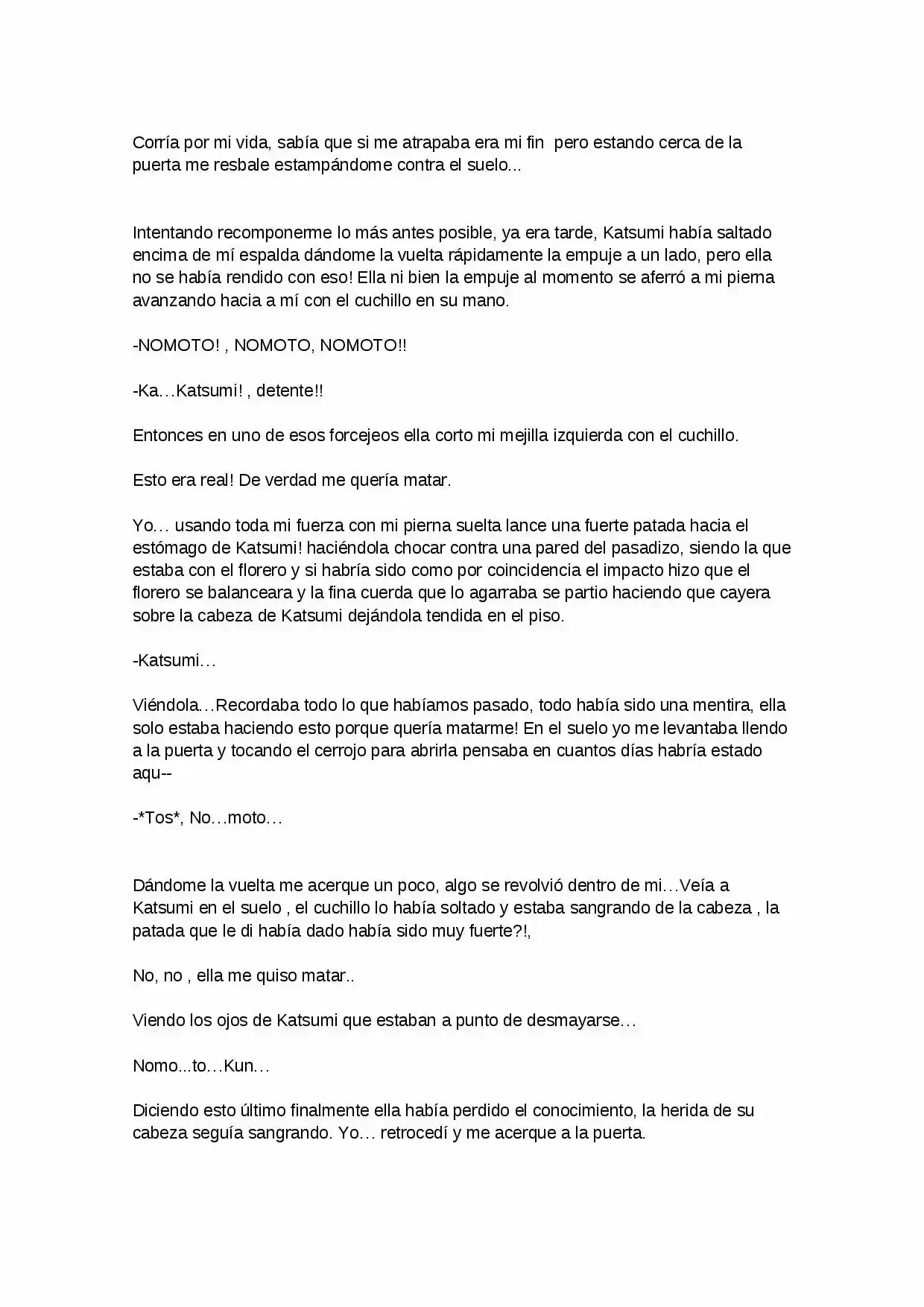MI NOVIA ES UNA YANDERE (Novela) - Capítulo 2 - Página 4 - LectorTMOo