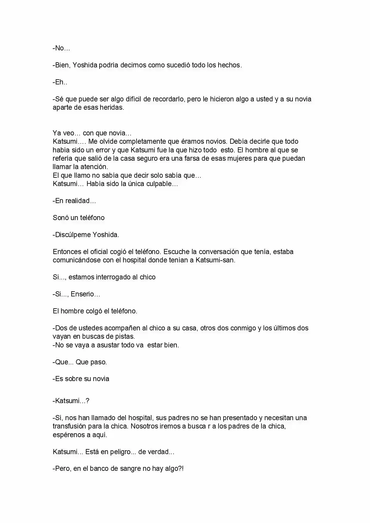 MI NOVIA ES UNA YANDERE (Novela) - Capítulo 3 - Página 4 - LectorTMOo