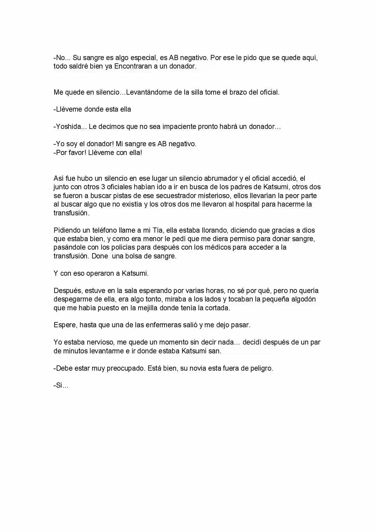 MI NOVIA ES UNA YANDERE (Novela) - Capítulo 3 - Página 5 - LectorTMOo