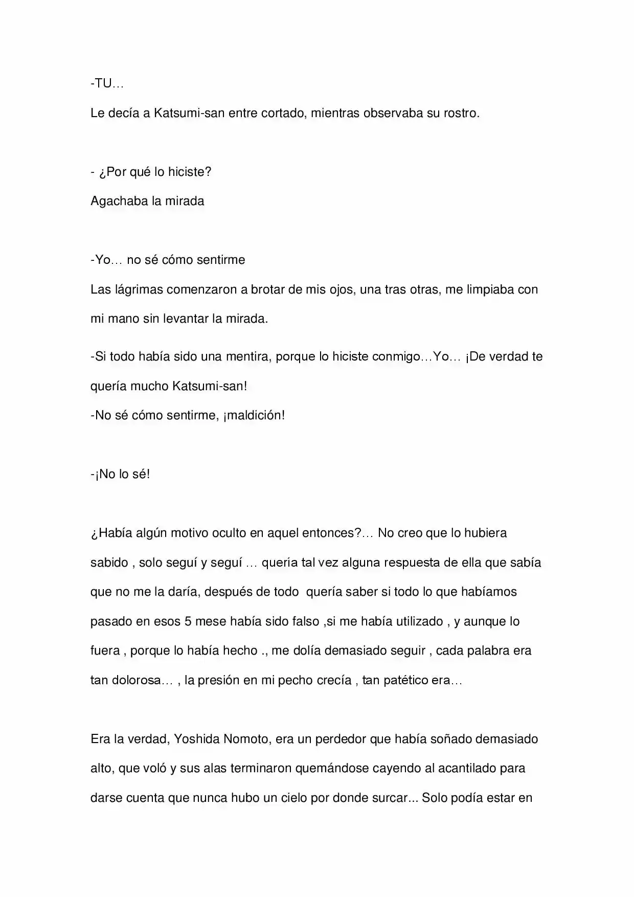MI NOVIA ES UNA YANDERE (Novela) - Capítulo 4 - Página 3 - LectorTMOo
