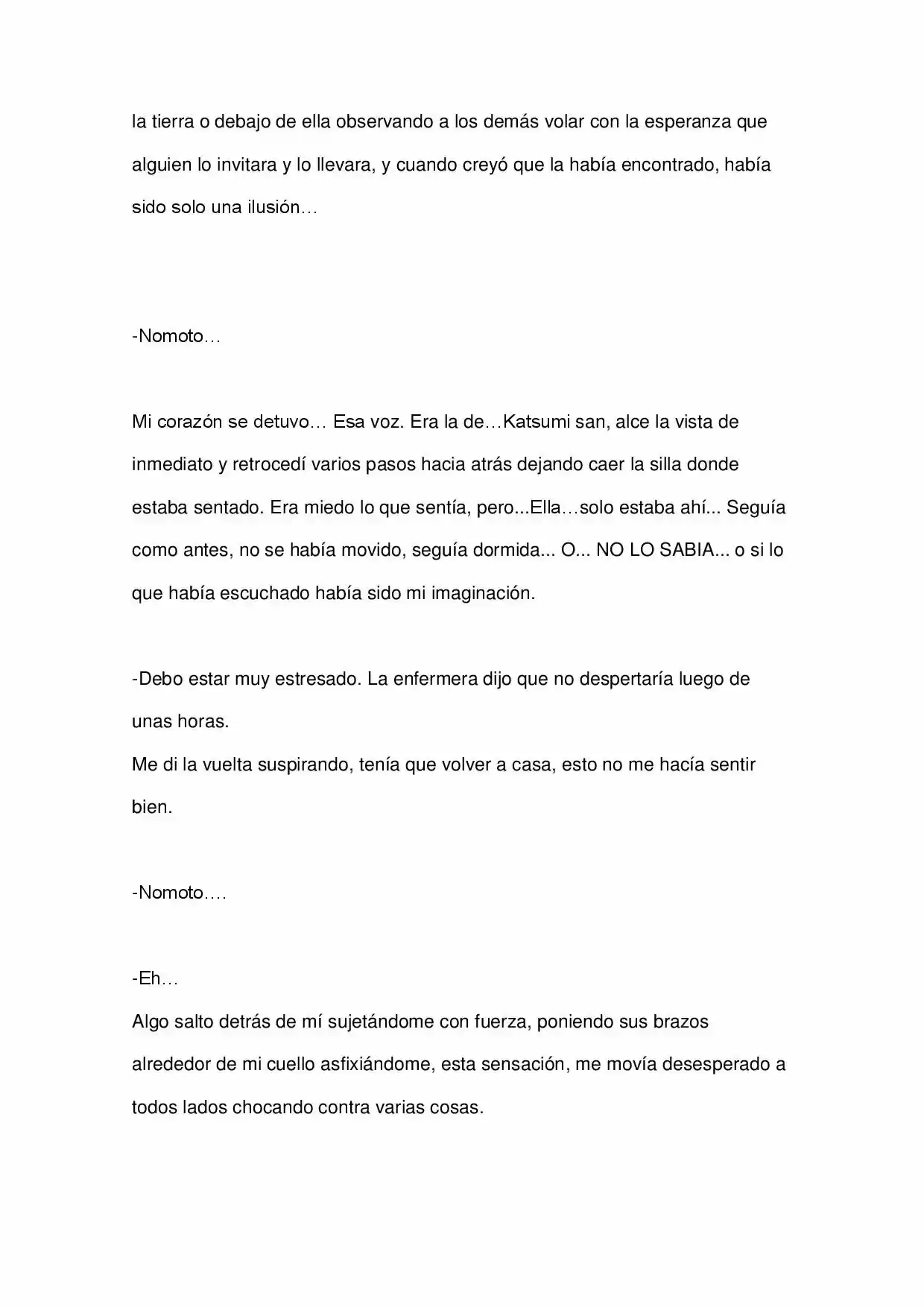 MI NOVIA ES UNA YANDERE (Novela) - Capítulo 4 - Página 4 - LectorTMOo