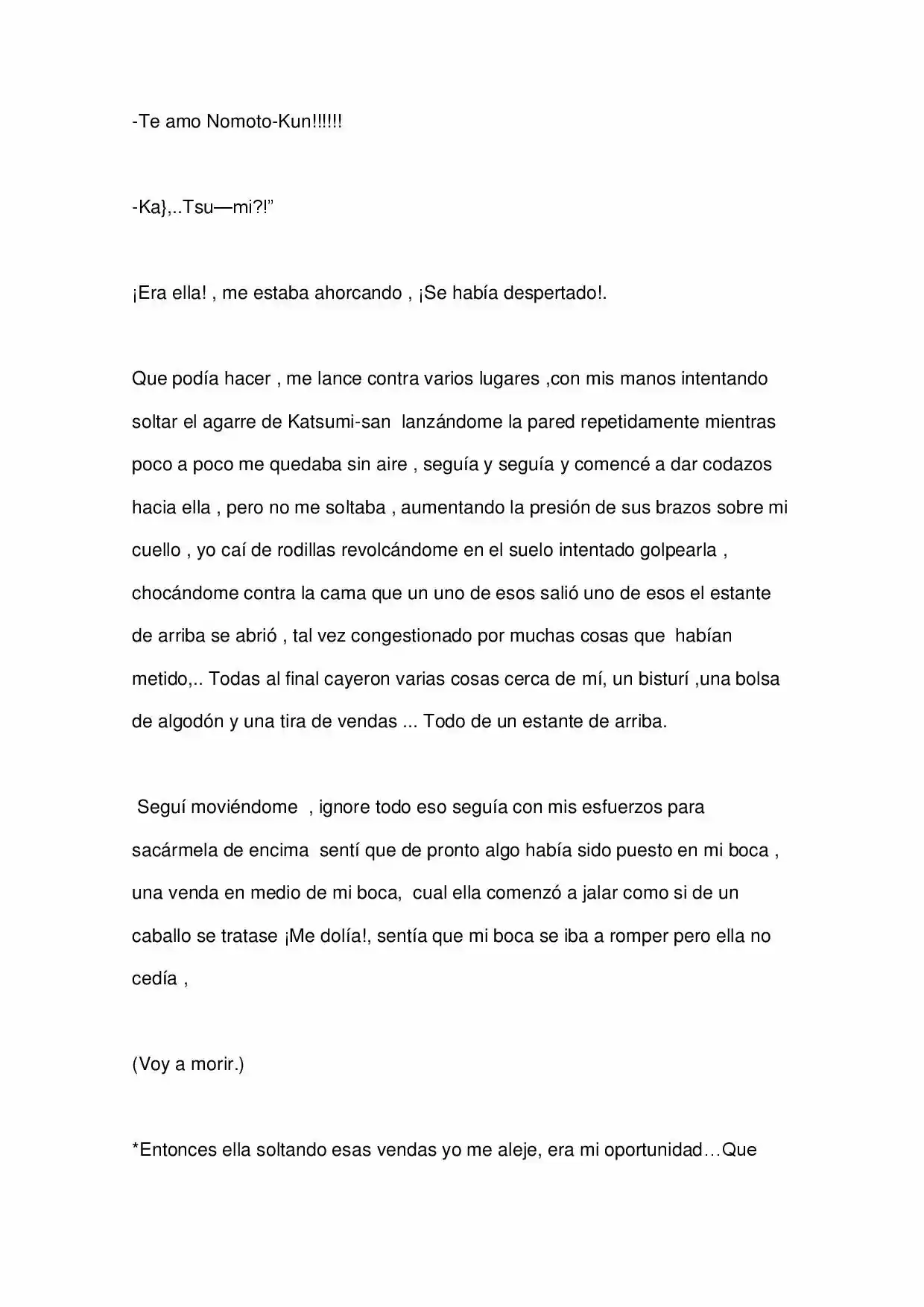 MI NOVIA ES UNA YANDERE (Novela) - Capítulo 4 - Página 5 - LectorTMOo