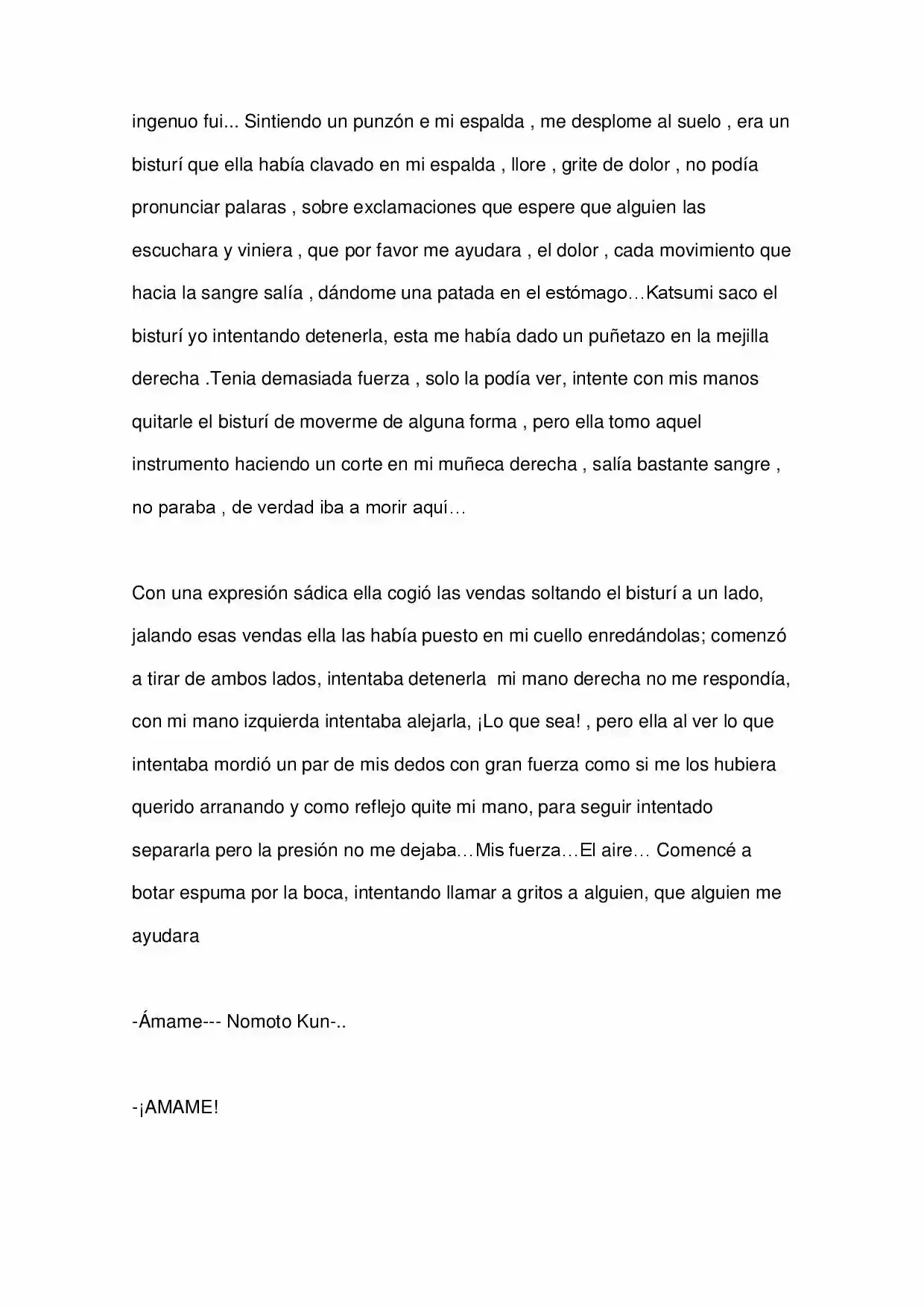MI NOVIA ES UNA YANDERE (Novela) - Capítulo 4 - Página 6 - LectorTMOo