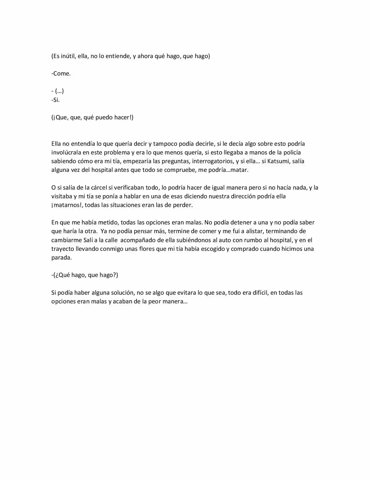 MI NOVIA ES UNA YANDERE (Novela) - Capítulo 6 - Página 6 - LectorTMOo