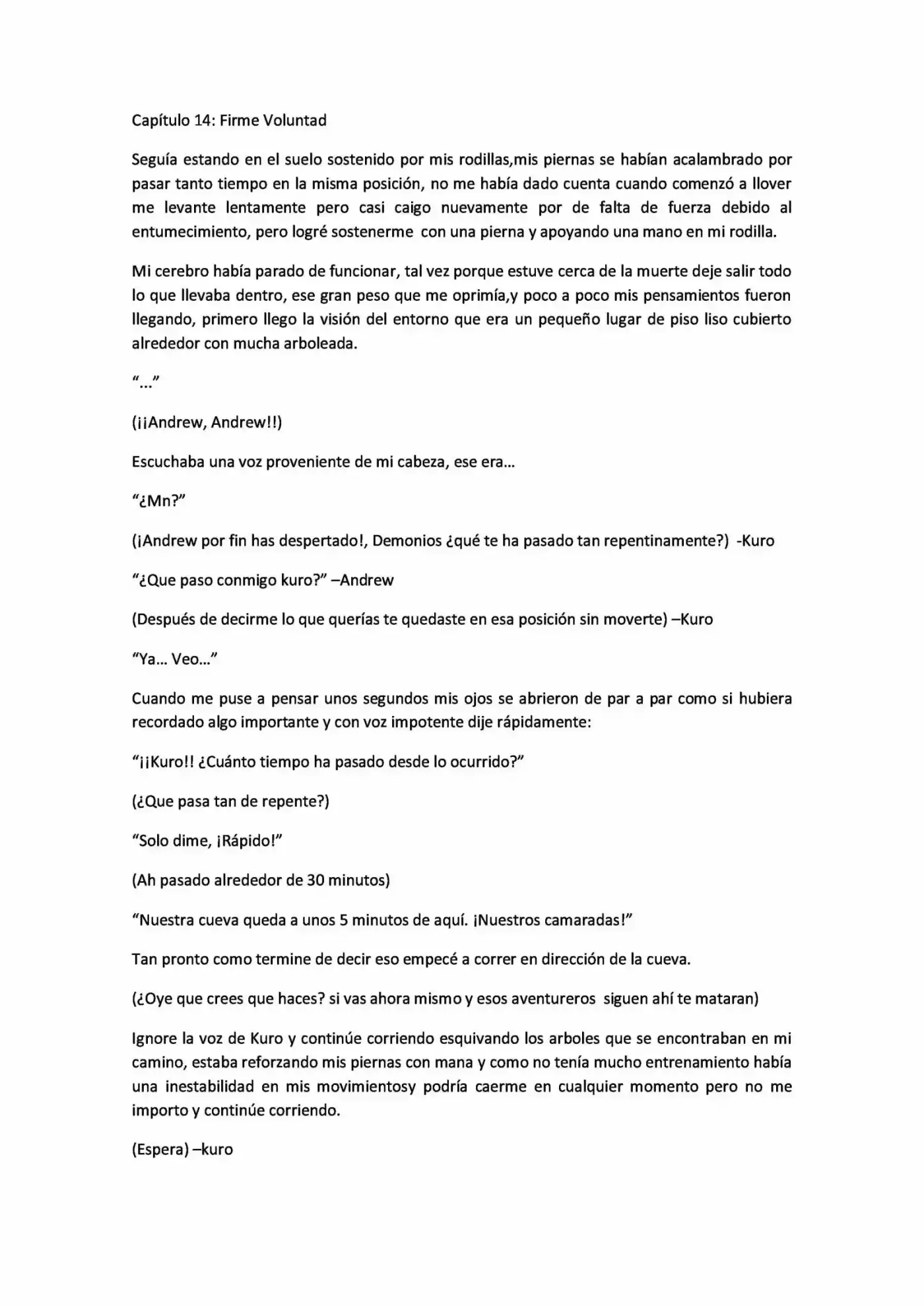 Mi Nueva Vida Como Goblin (Novela) - Capítulo 14 - Página 1 - LectorTMOo