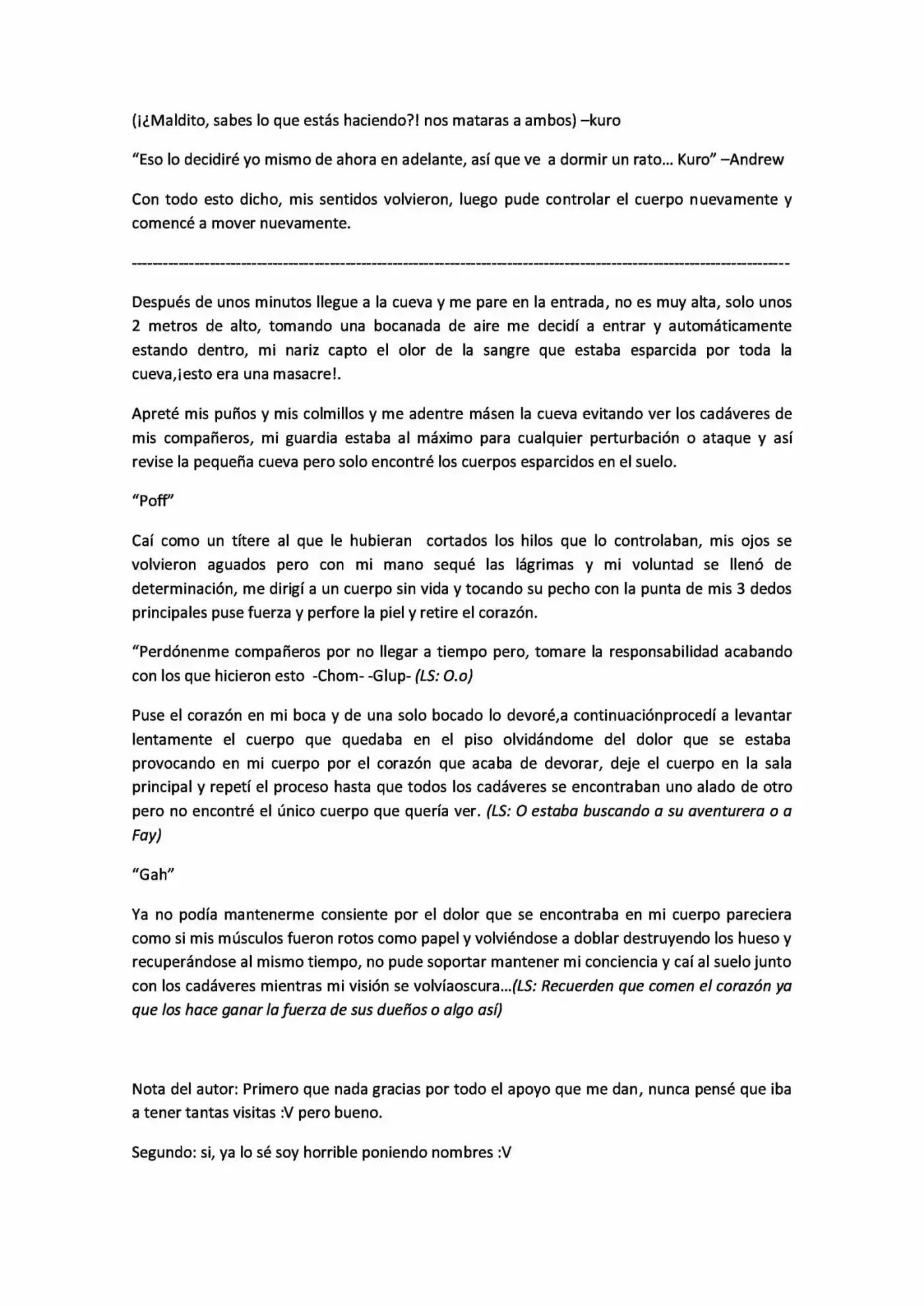 Mi Nueva Vida Como Goblin (Novela) - Capítulo 14 - Página 3 - LectorTMOo