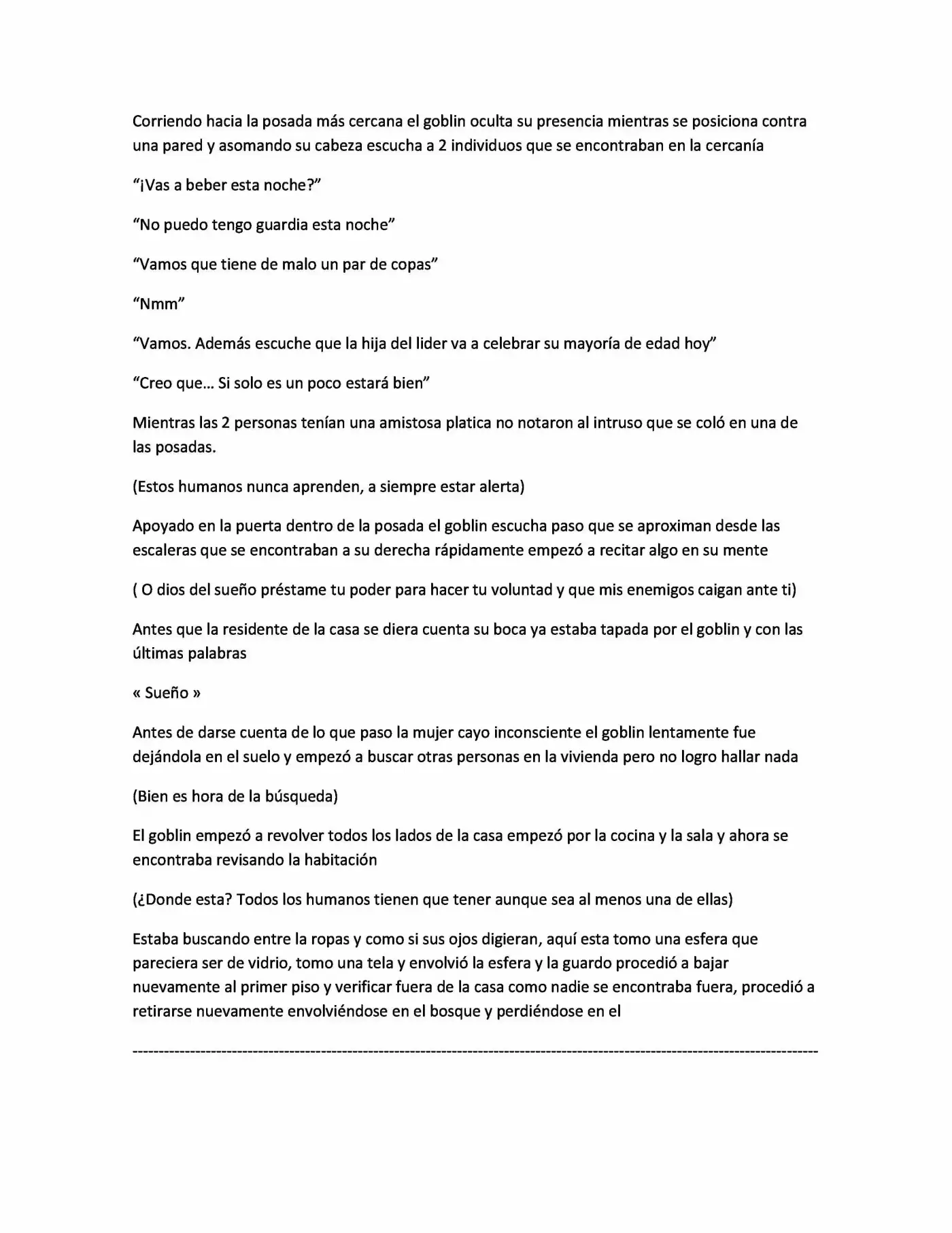 Mi Nueva Vida Como Goblin (Novela) - Capítulo 5 - Página 2 - LectorTMOo