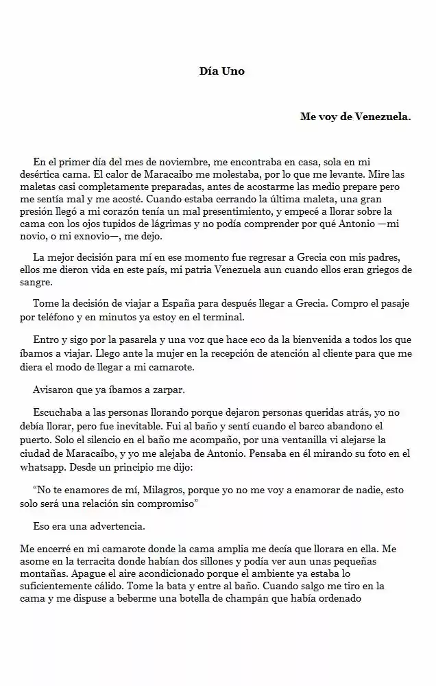 Mi Odisea (Novela) - Capítulo 0.1 - Página 4 - LectorTMOo