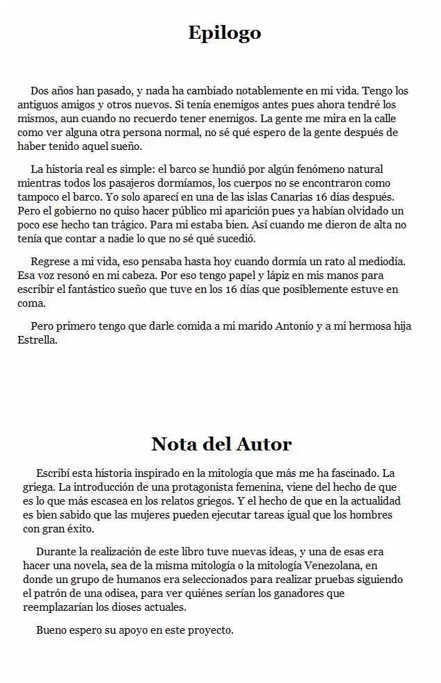 Mi Odisea (Novela) - Capítulo 0.17 - Página 5 - LectorTMOo