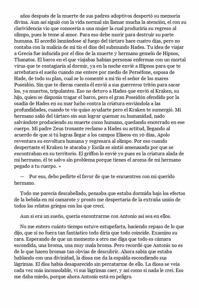 Mi Odisea (Novela) - Capítulo 0.4 - Página 5 - LectorTMOo