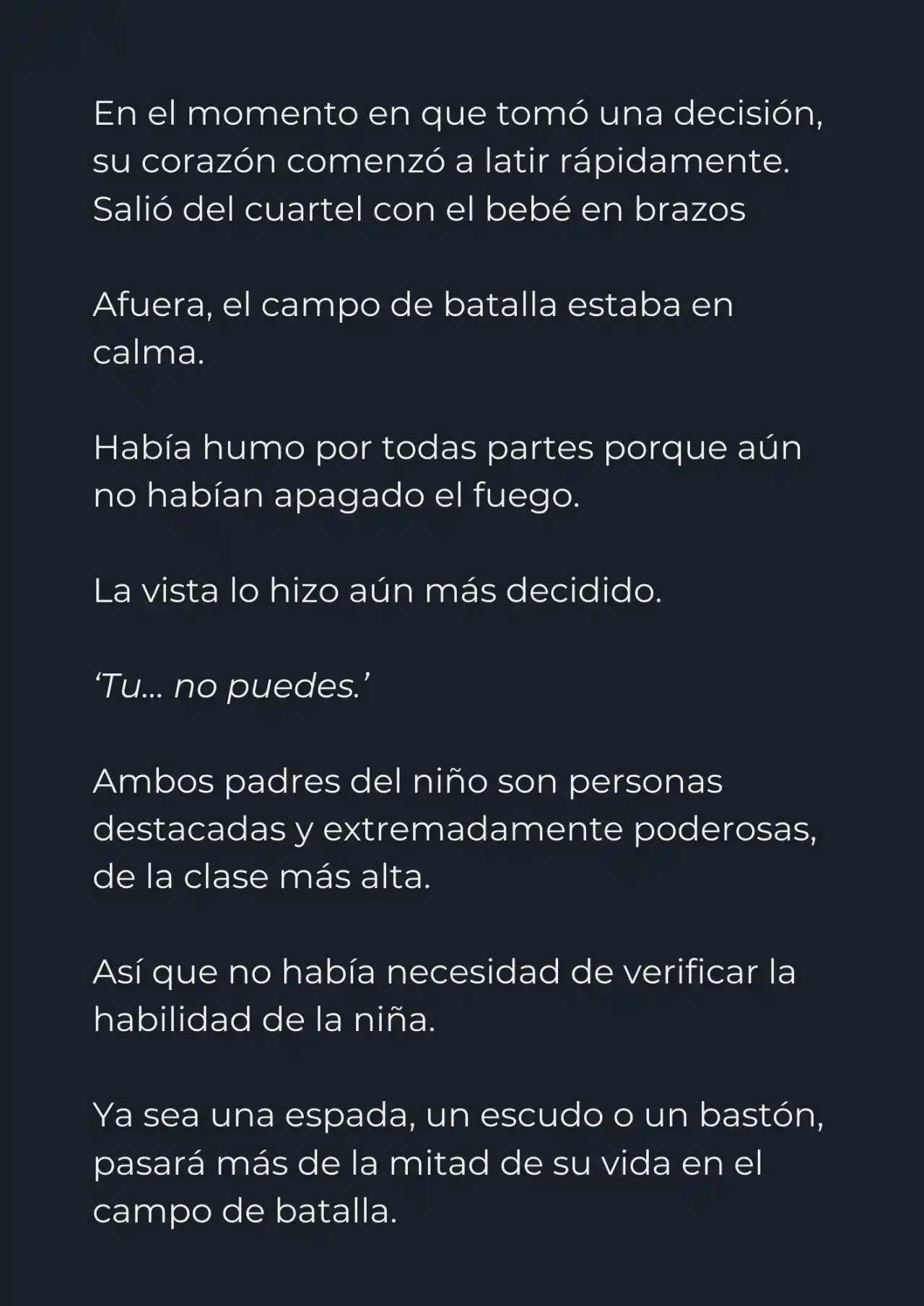 Mi Papá Esconde Su Poder (Novela) - Capítulo 1 - Página 4 - LectorTMOo
