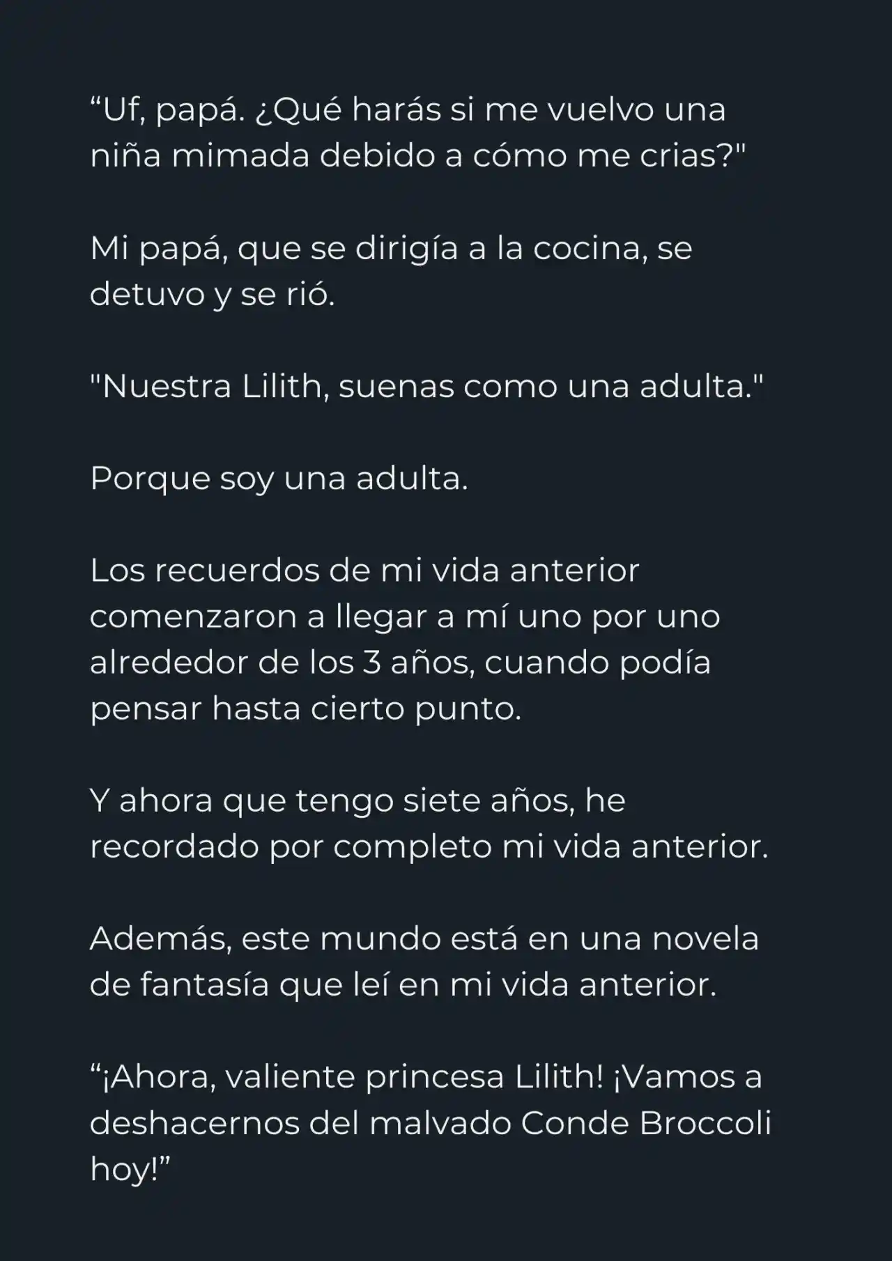 Mi Papá Esconde Su Poder (Novela) - Capítulo 1 - Página 14 - LectorTMOo