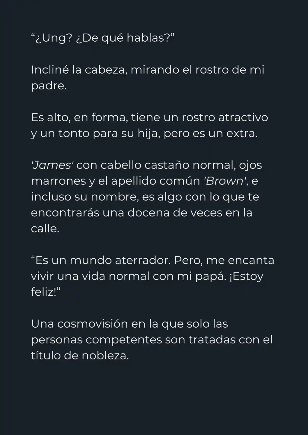 Mi Papá Esconde Su Poder (Novela) - Capítulo 1 - Página 21 - LectorTMOo