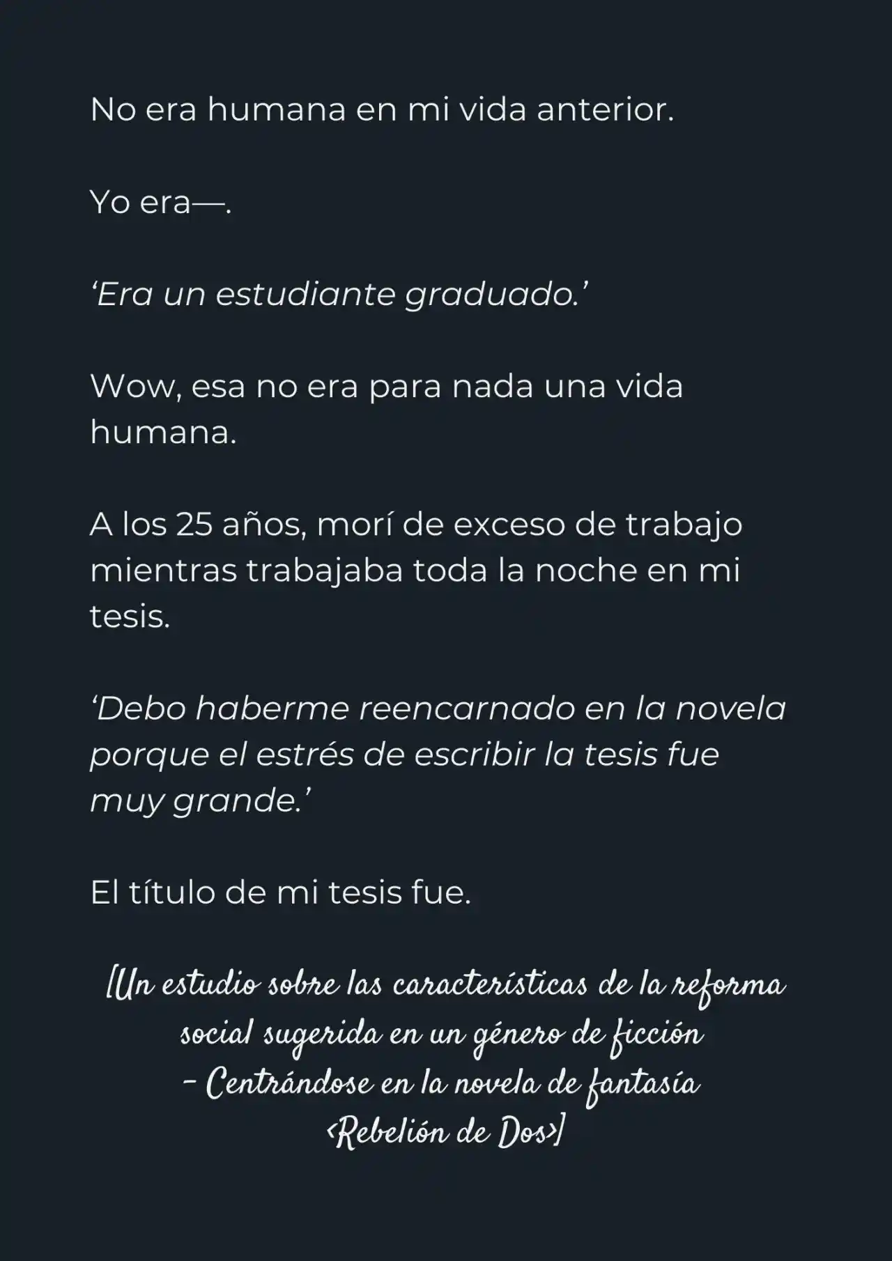 Mi Papá Esconde Su Poder (Novela) - Capítulo 2 - Página 2 - LectorTMOo