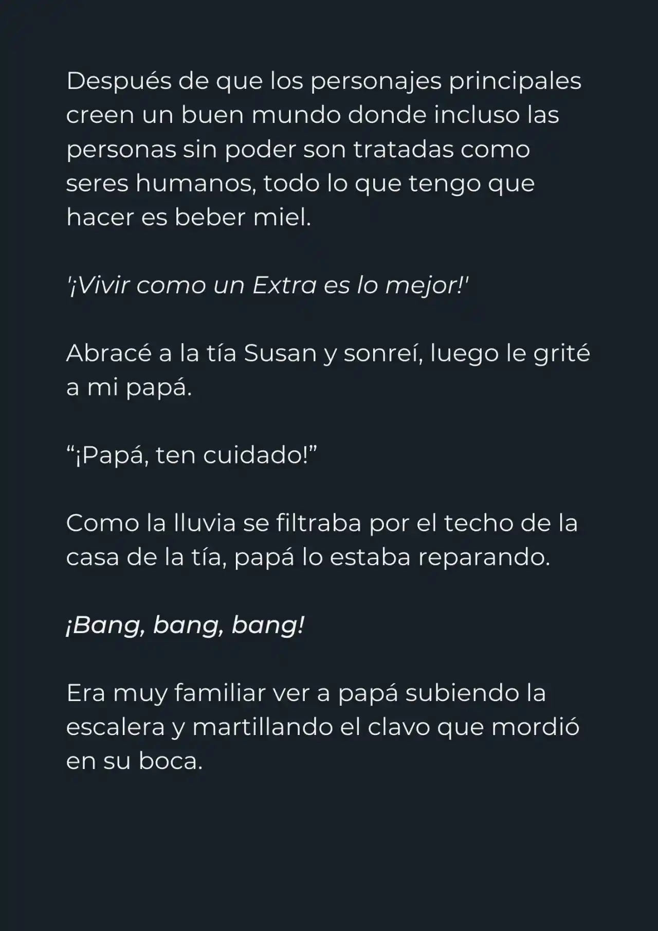 Mi Papá Esconde Su Poder (Novela) - Capítulo 2 - Página 4 - LectorTMOo