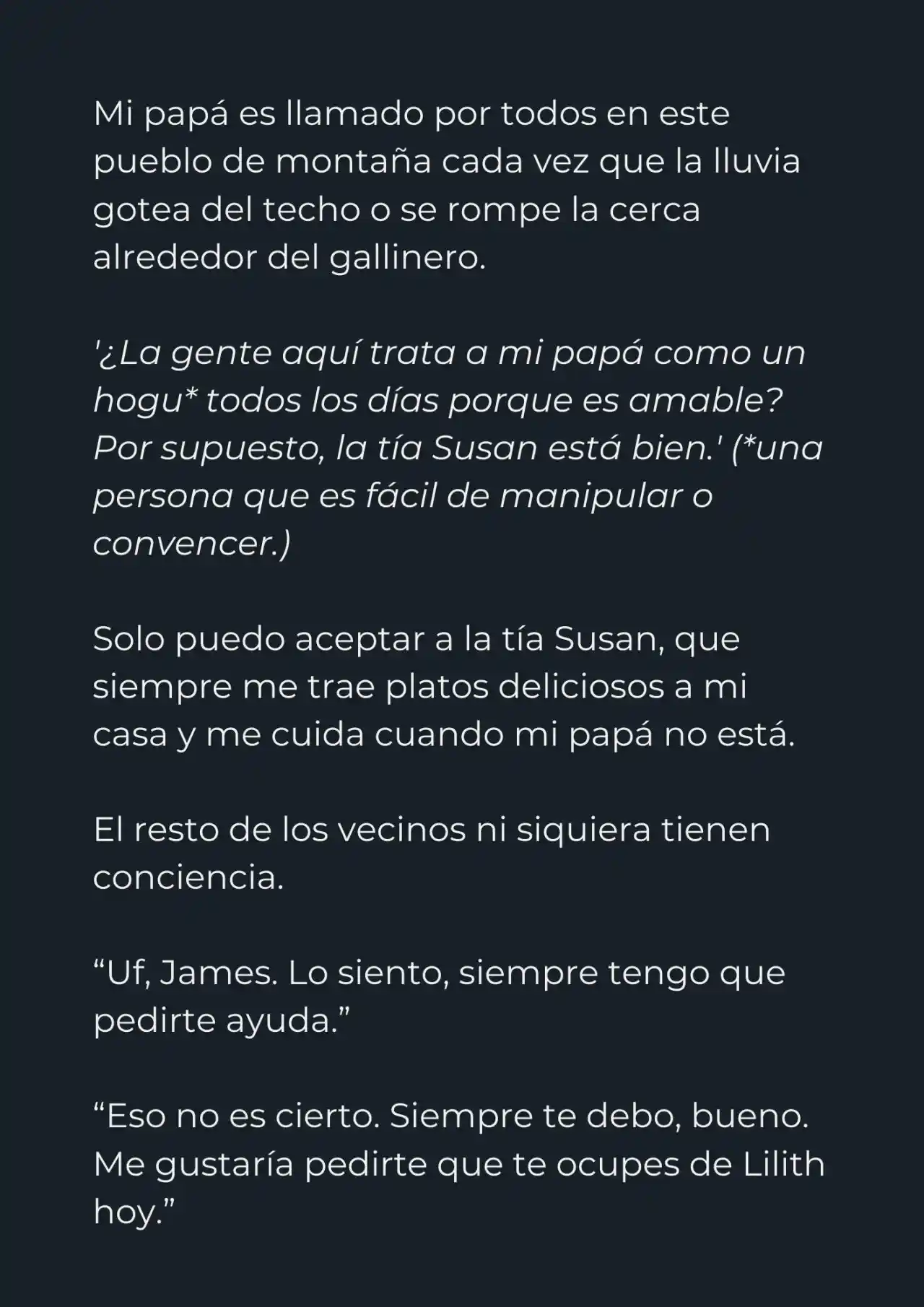 Mi Papá Esconde Su Poder (Novela) - Capítulo 2 - Página 5 - LectorTMOo