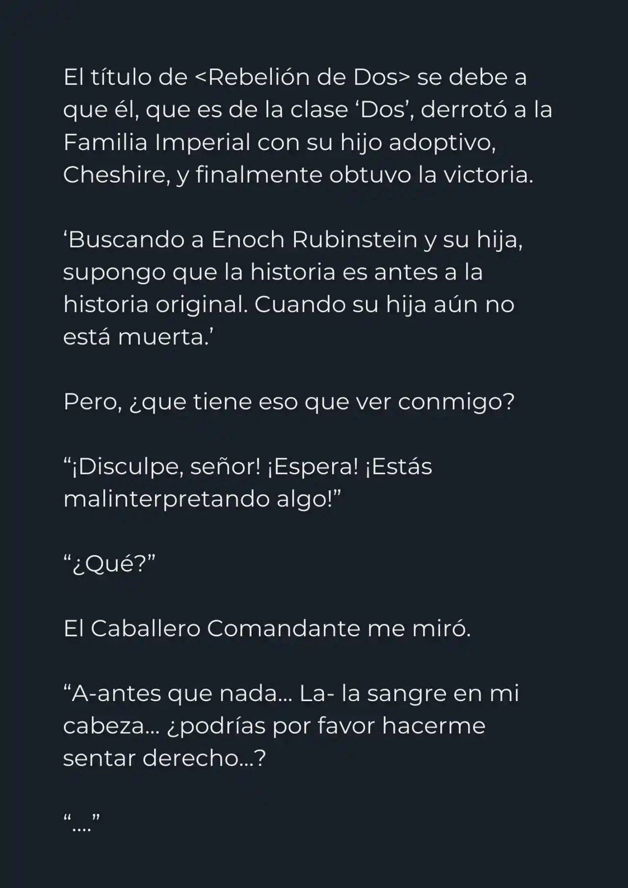 Mi Papá Esconde Su Poder (Novela) - Capítulo 3 - Página 4 - LectorTMOo