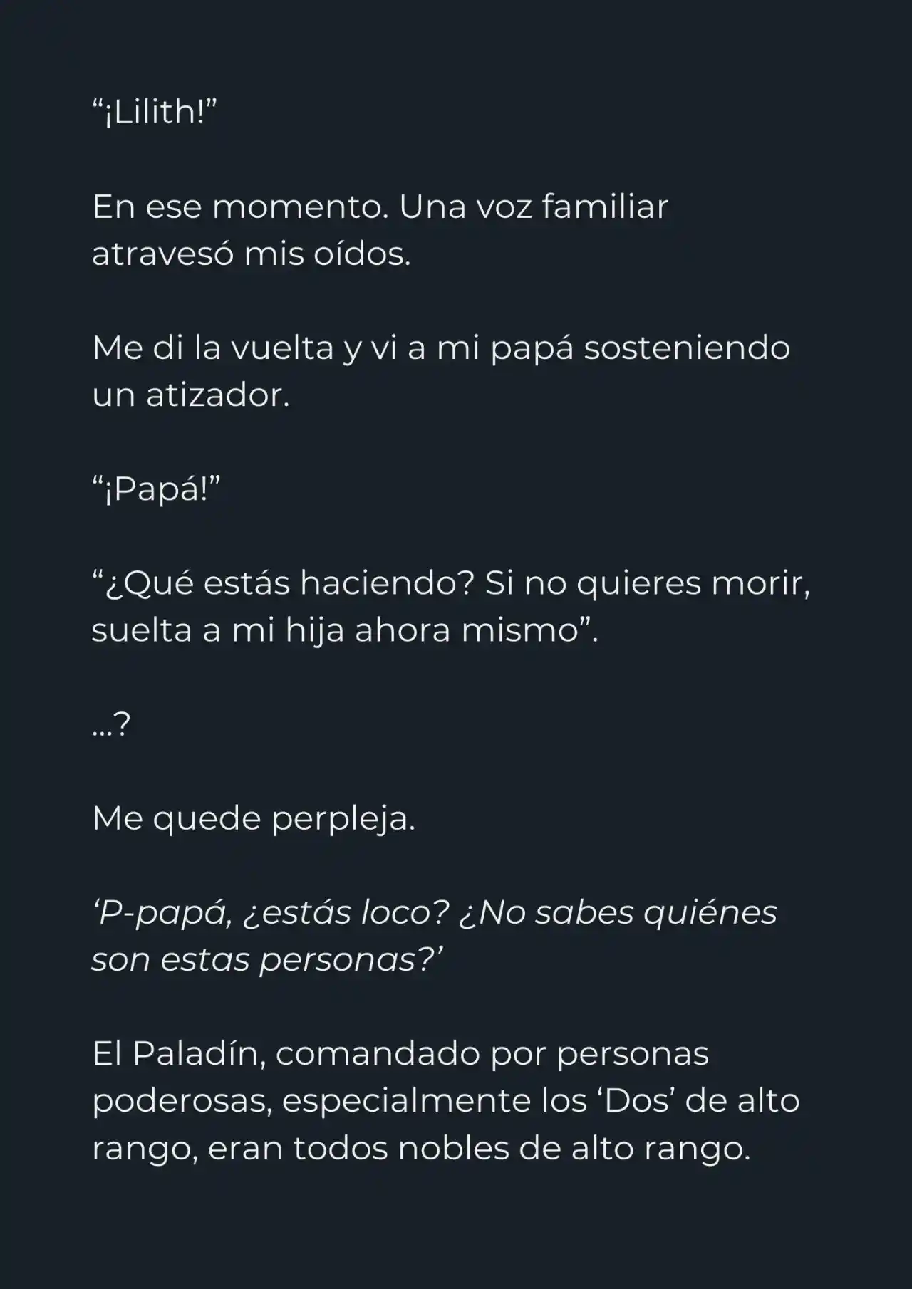 Mi Papá Esconde Su Poder (Novela) - Capítulo 3 - Página 7 - LectorTMOo