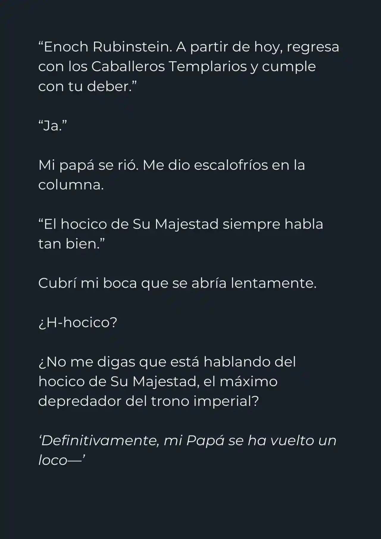 Mi Papá Esconde Su Poder (Novela) - Capítulo 3 - Página 14 - LectorTMOo
